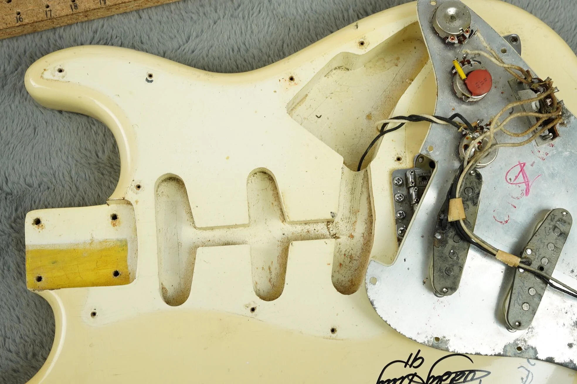 1965 Fender Stratocaster Olympic White ex Buddy Guy + OHSC - Image 41