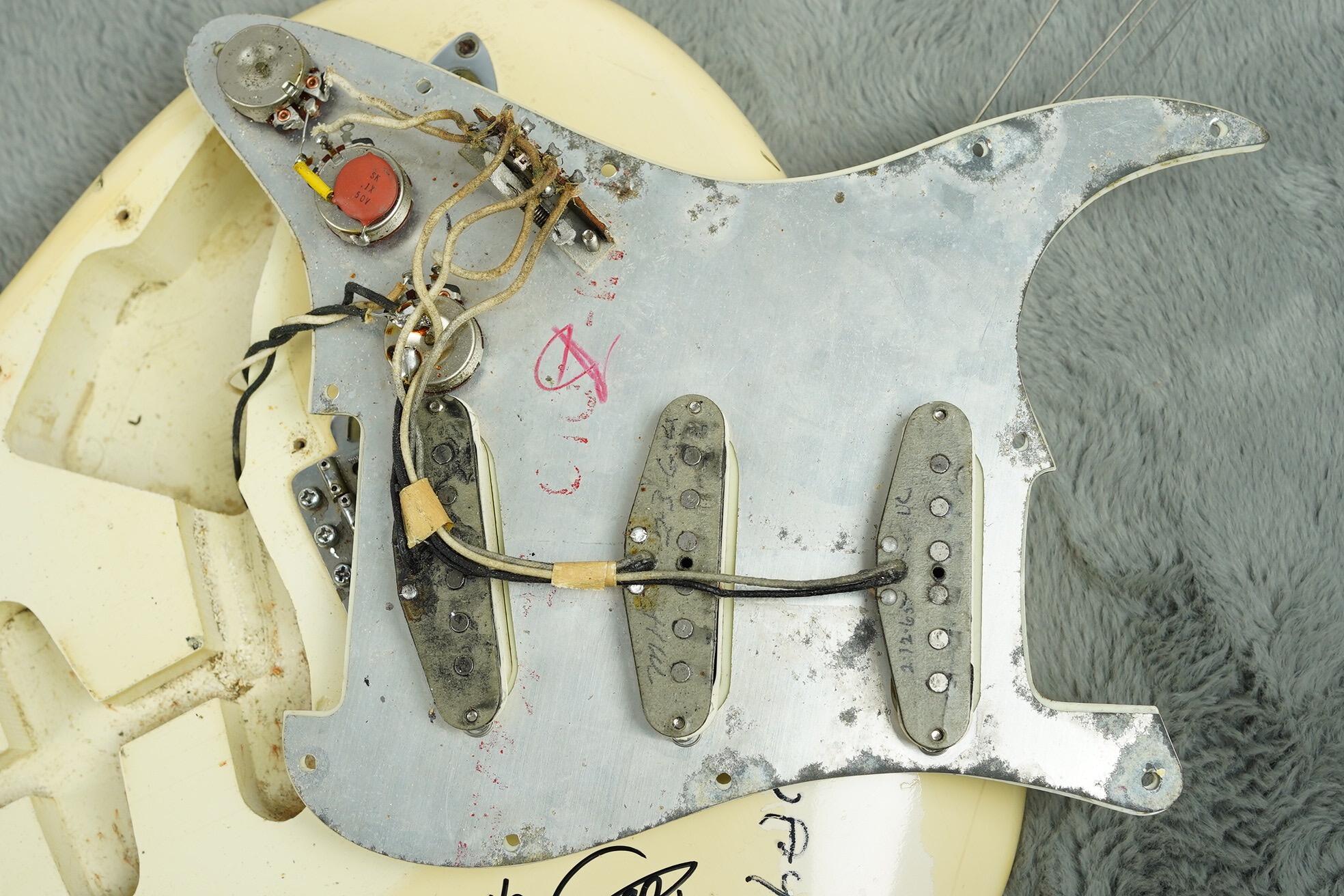 1965 Fender Stratocaster Olympic White ex Buddy Guy + OHSC - Image 44