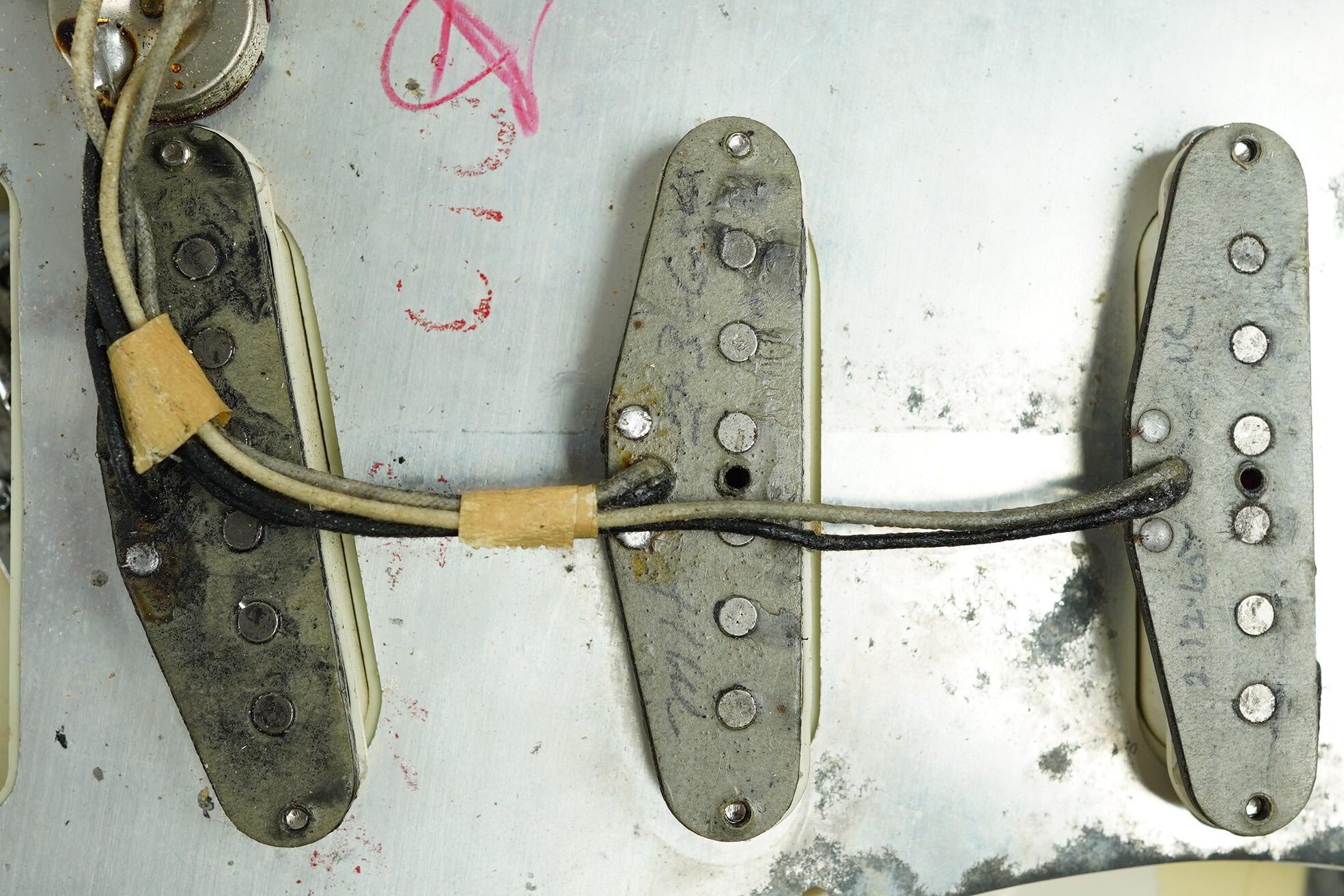 1965 Fender Stratocaster Olympic White ex Buddy Guy + OHSC - Image 45