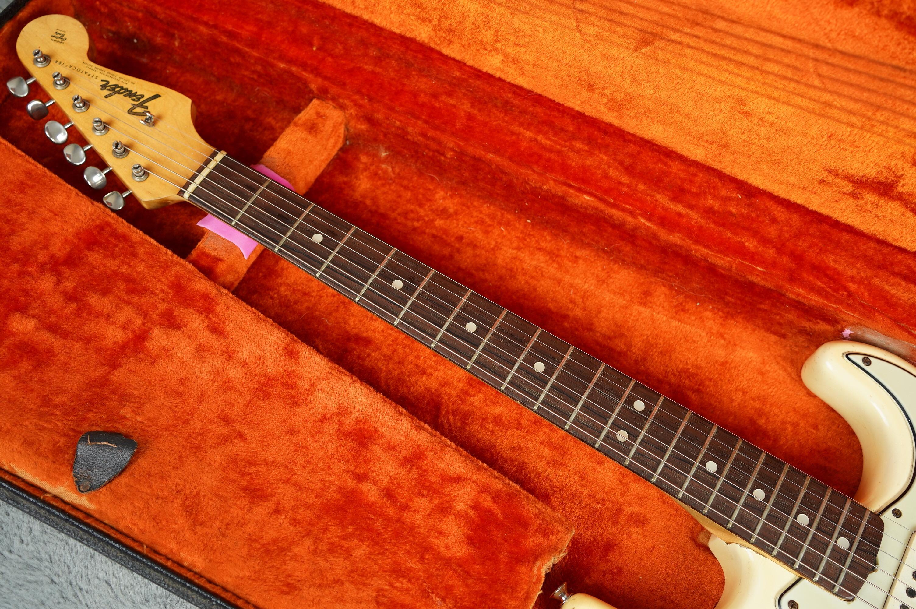 1965 Fender Stratocaster Olympic White ex Buddy Guy + OHSC - Image 5