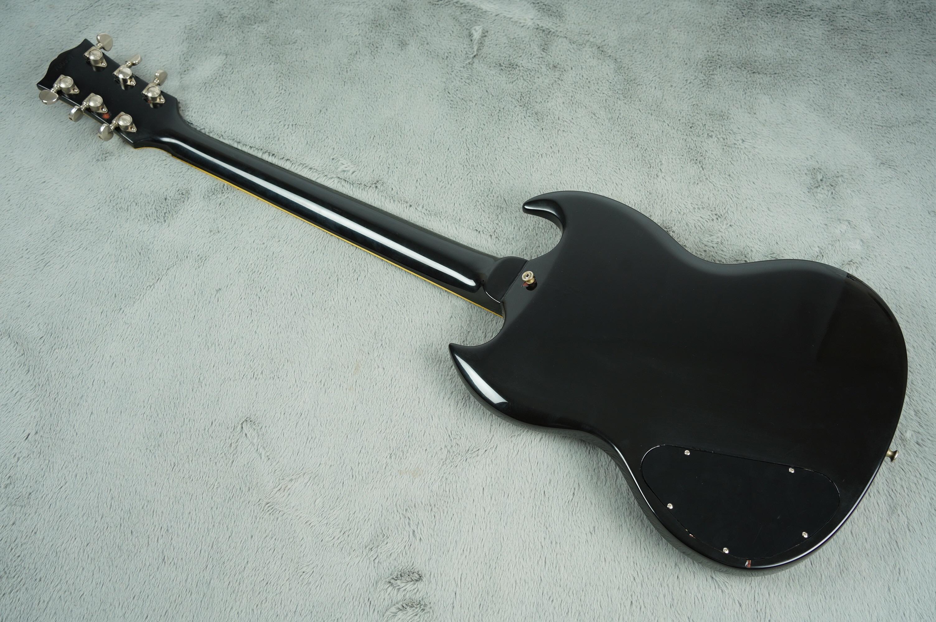 1965 Gibson SG Custom, Refin Black + HSC - Image 14