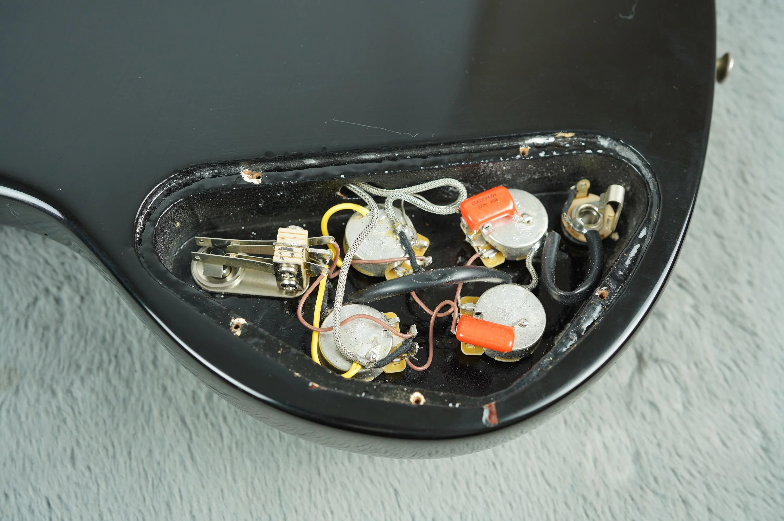 1965 Gibson SG Custom, Refin Black + HSC - Image 35