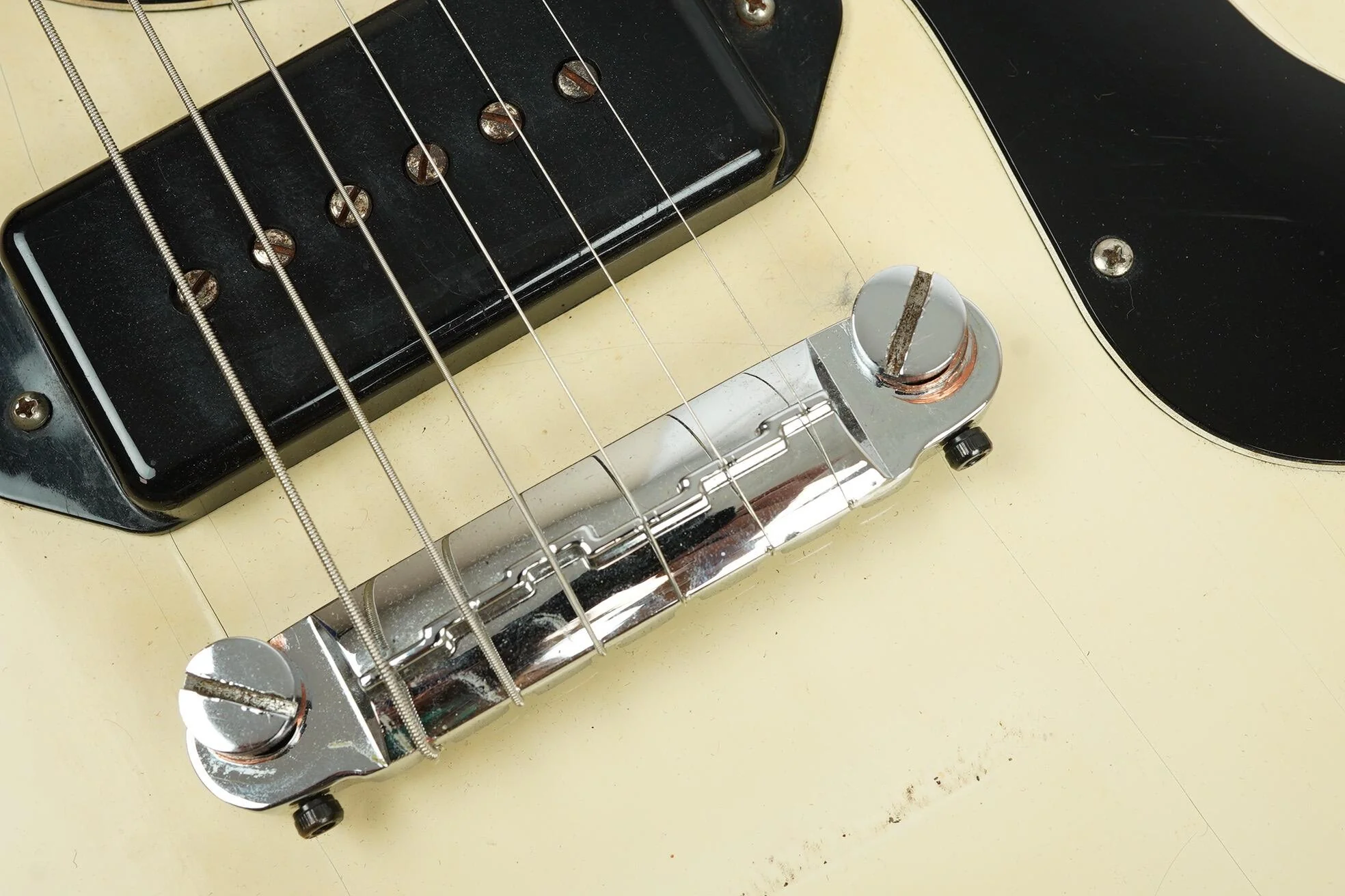 1965 Gibson SG Junior, Polaris White - Image 21