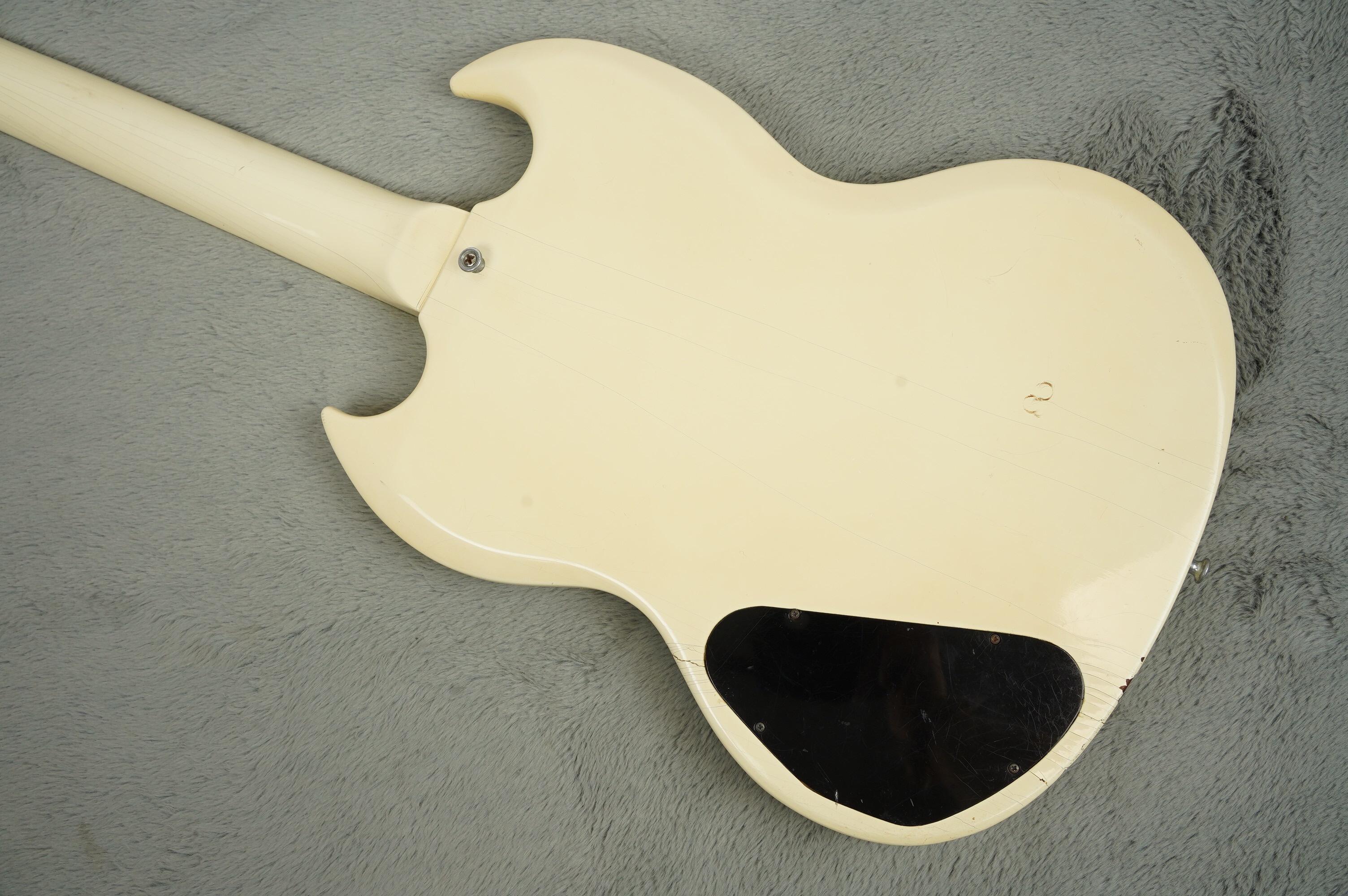 1965 Gibson SG Junior, Polaris White - Image 39