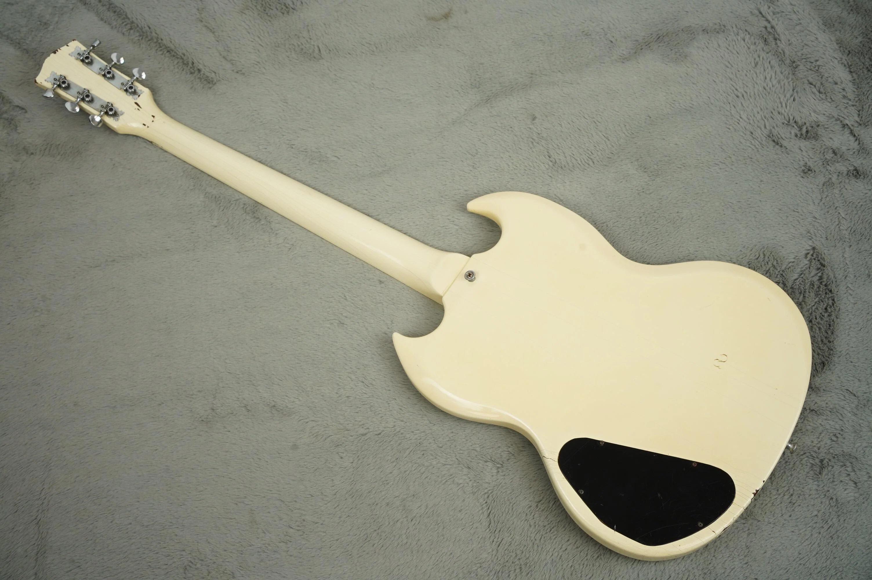1965 Gibson SG Junior, Polaris White - Image 40
