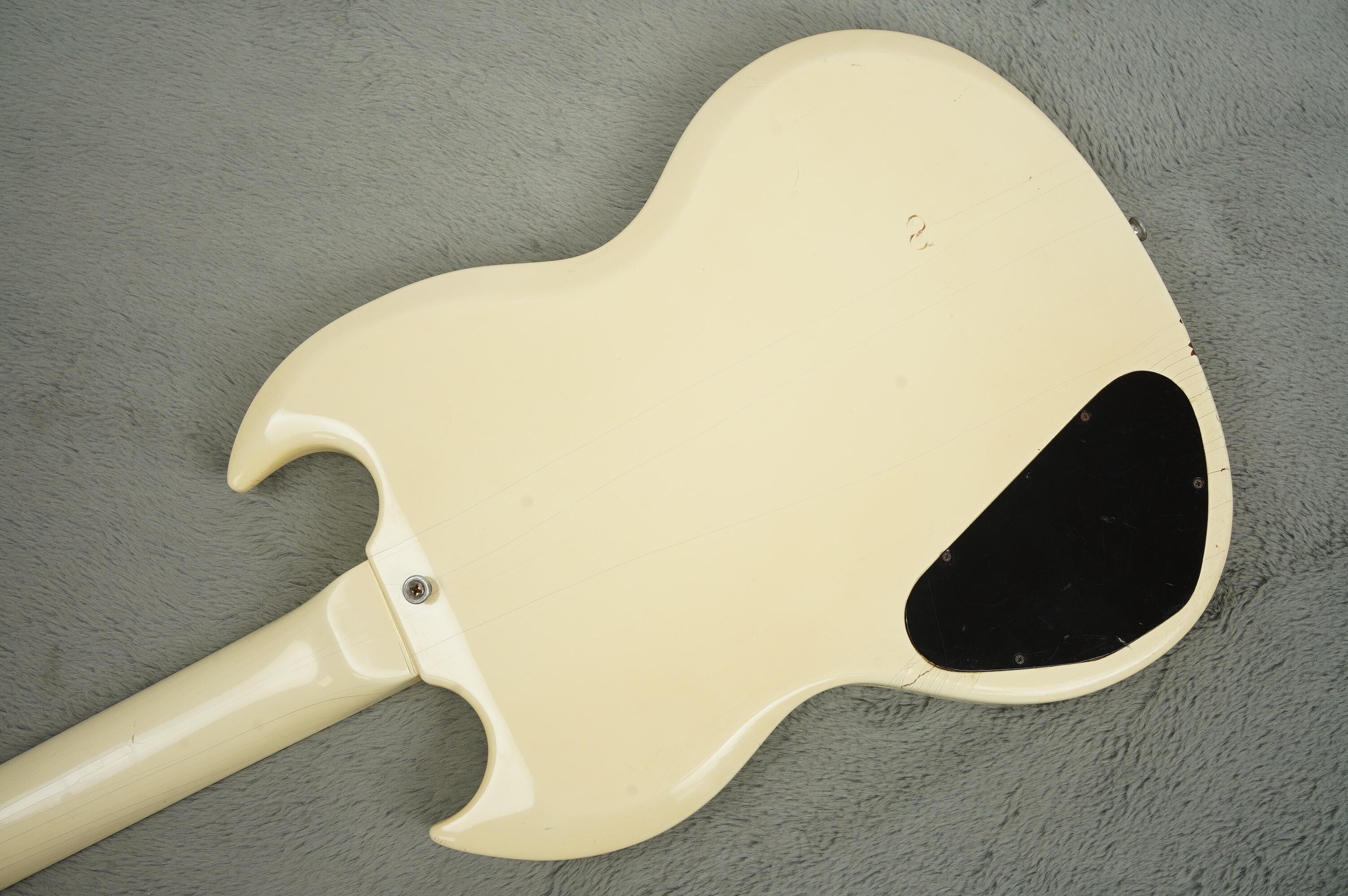1965 Gibson SG Junior, Polaris White - Image 41