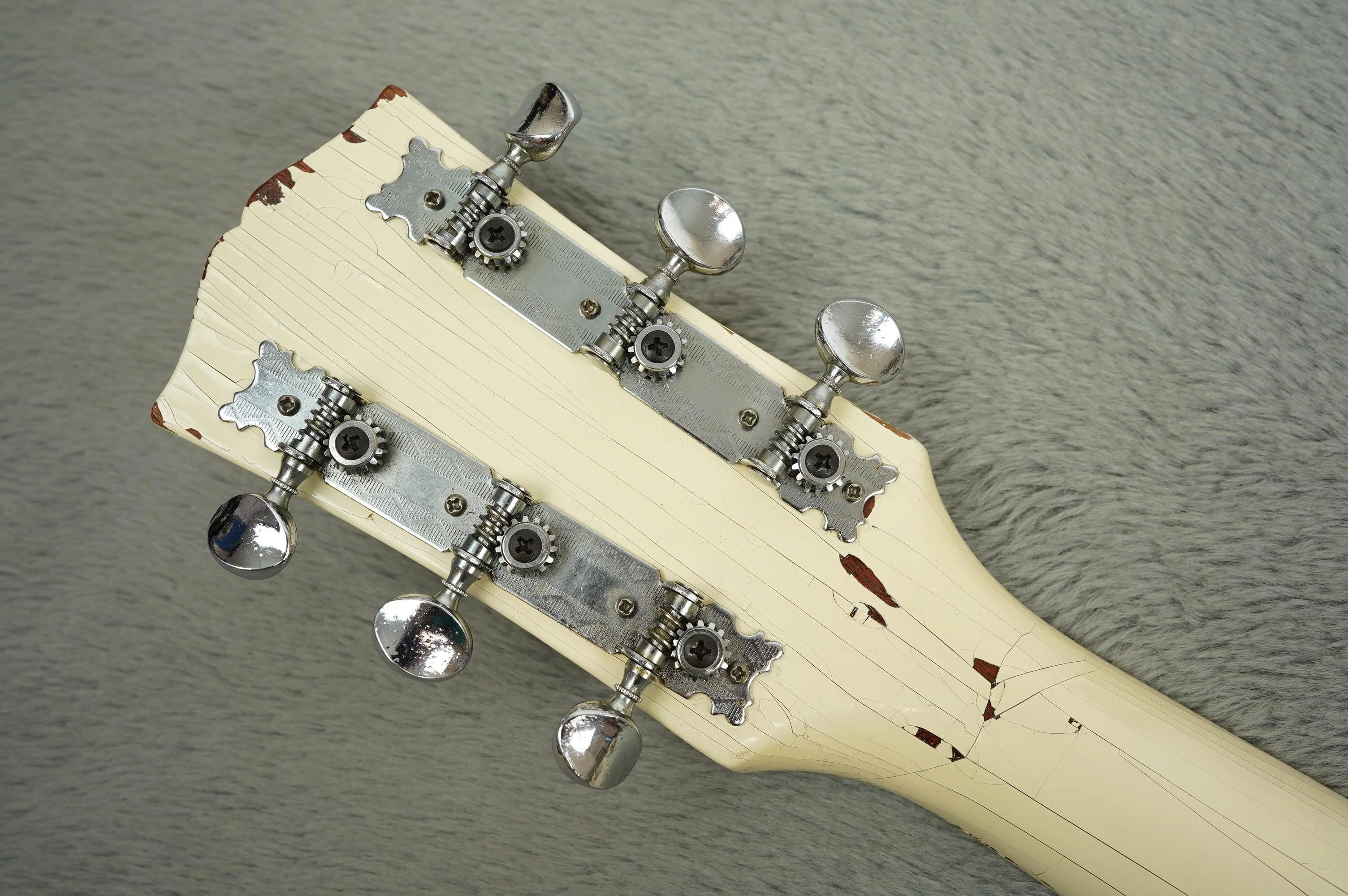 1965 Gibson SG Junior, Polaris White - Image 44