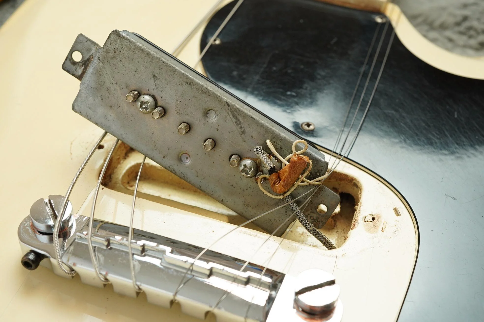 1965 Gibson SG Junior, Polaris White - Image 62