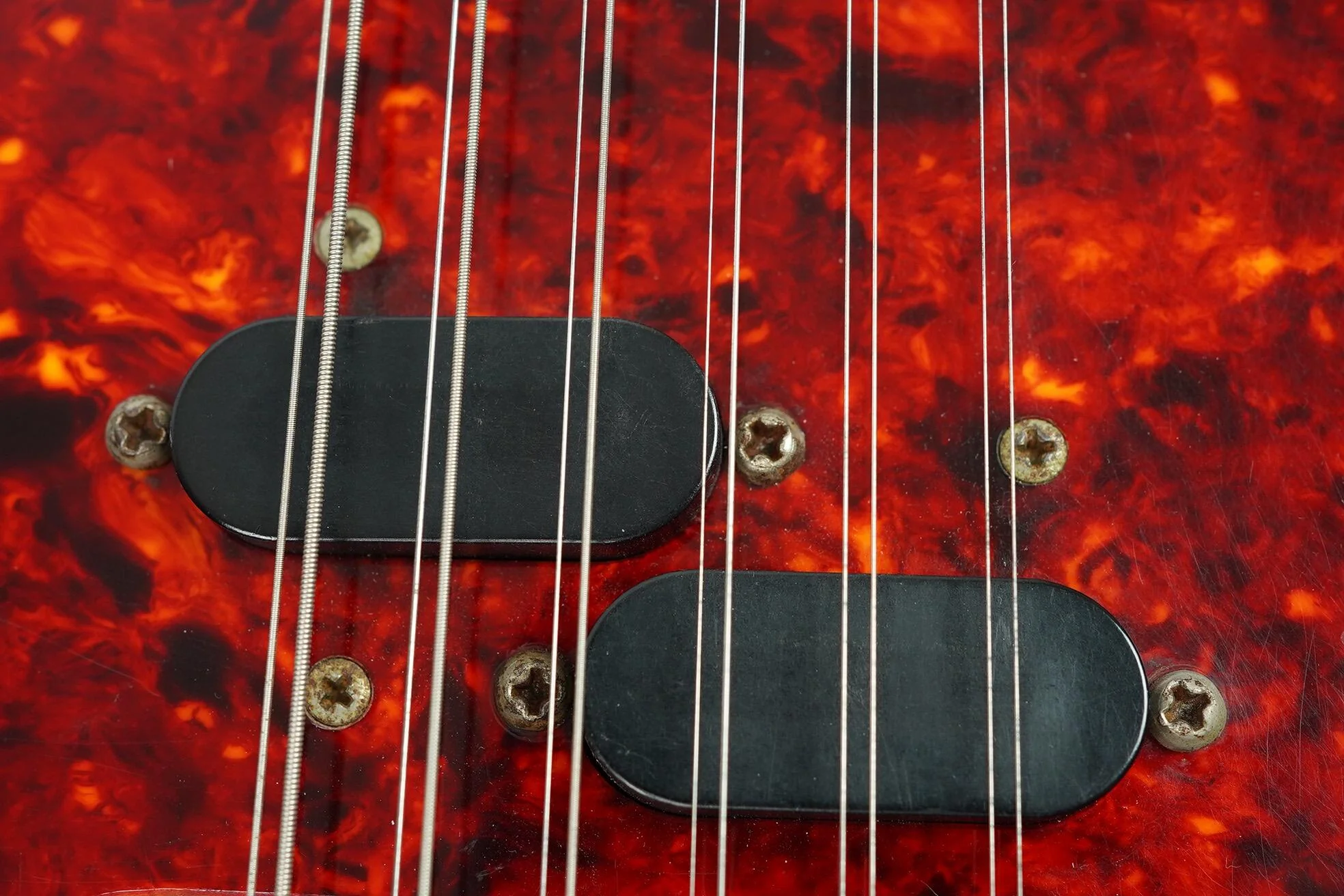 1966 Fender Electric XII, Sunburst + OHSC - Image 15