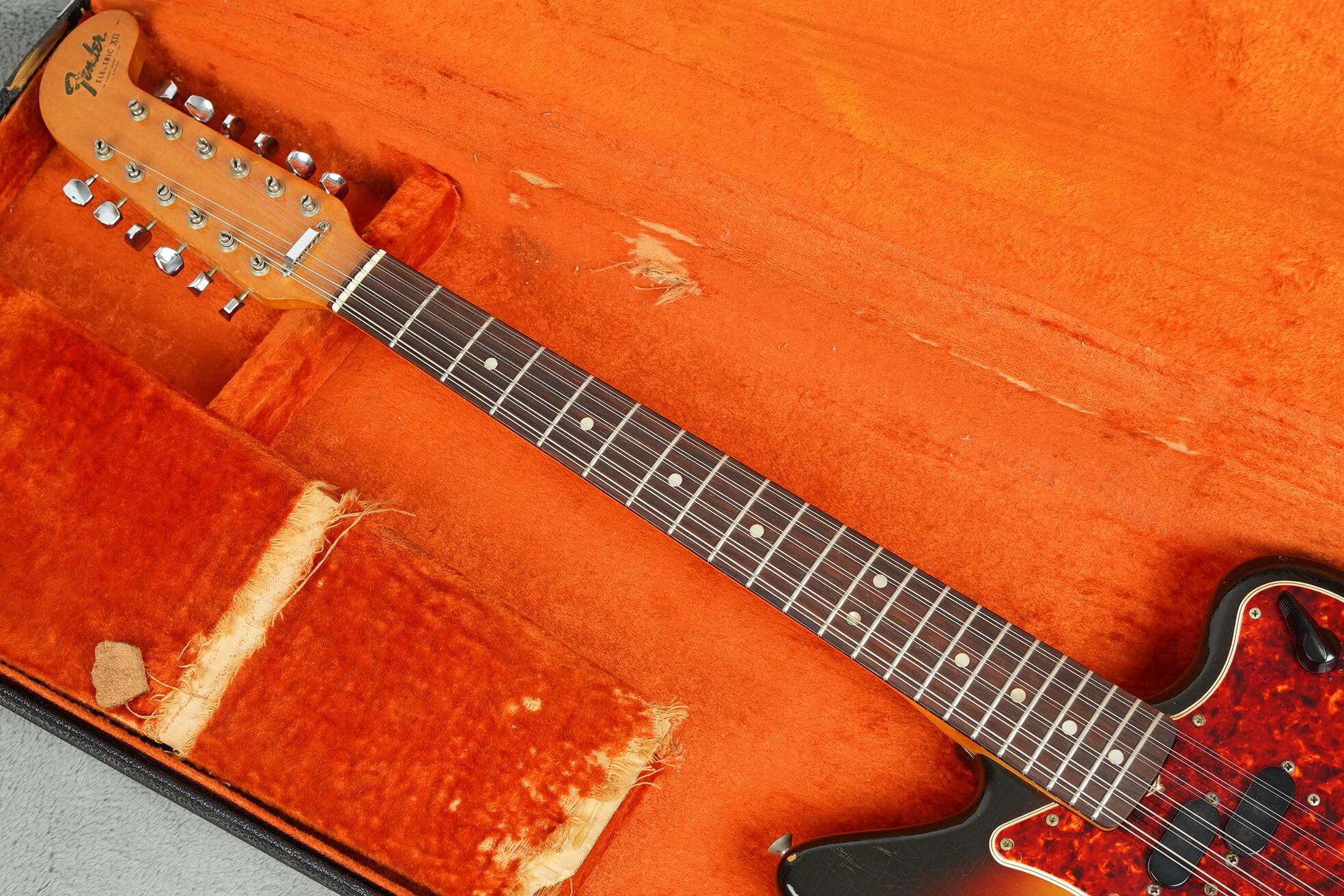 1966 Fender Electric XII, Sunburst + OHSC - Image 4