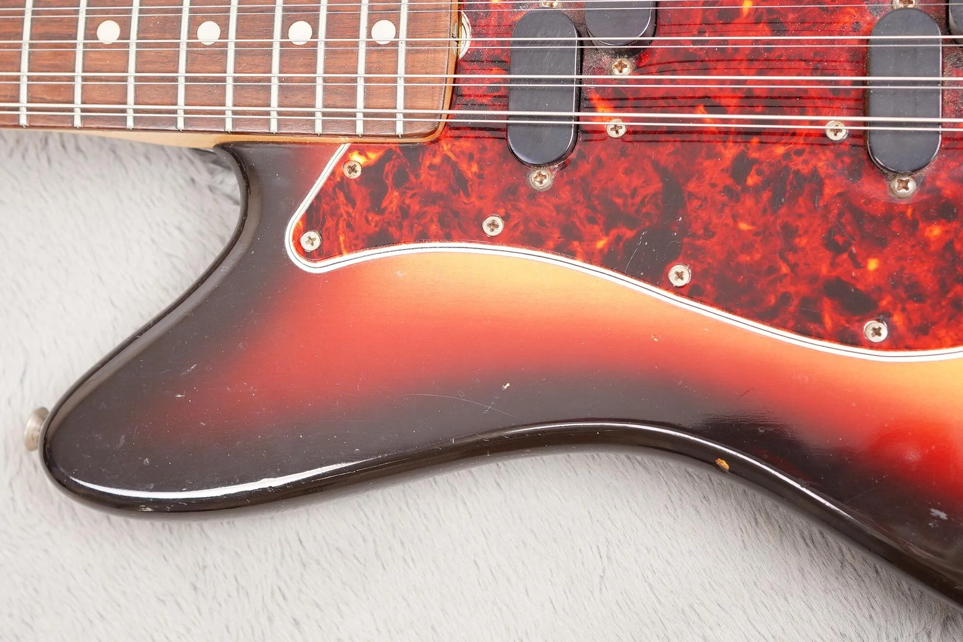 1966 Fender Electric XII, Sunburst + OHSC - Image 8