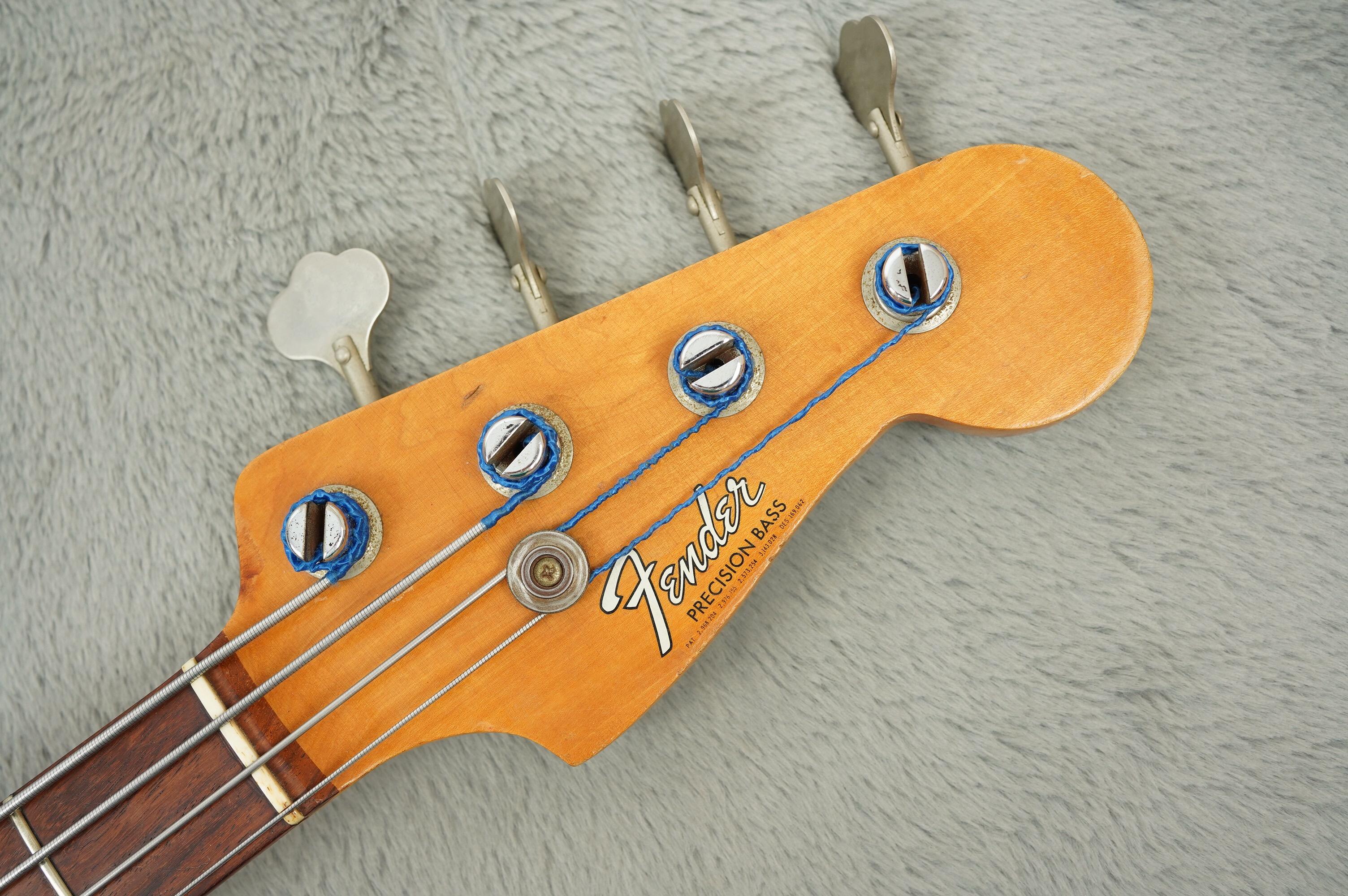 1966 Fender Precision Bass, Sunburst - Image 27