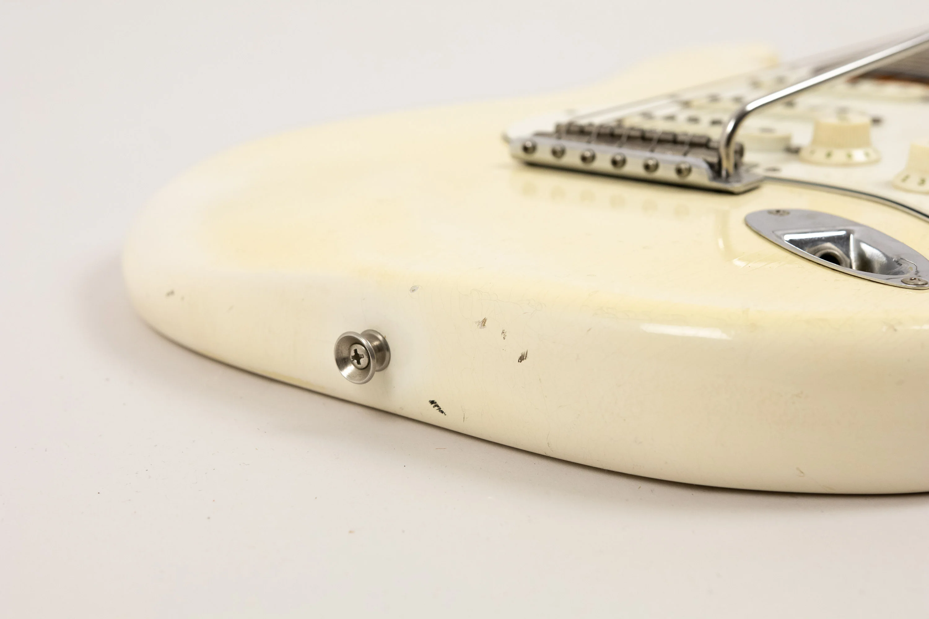 1966 Fender Stratocaster, Olympic White Refin - Image 14