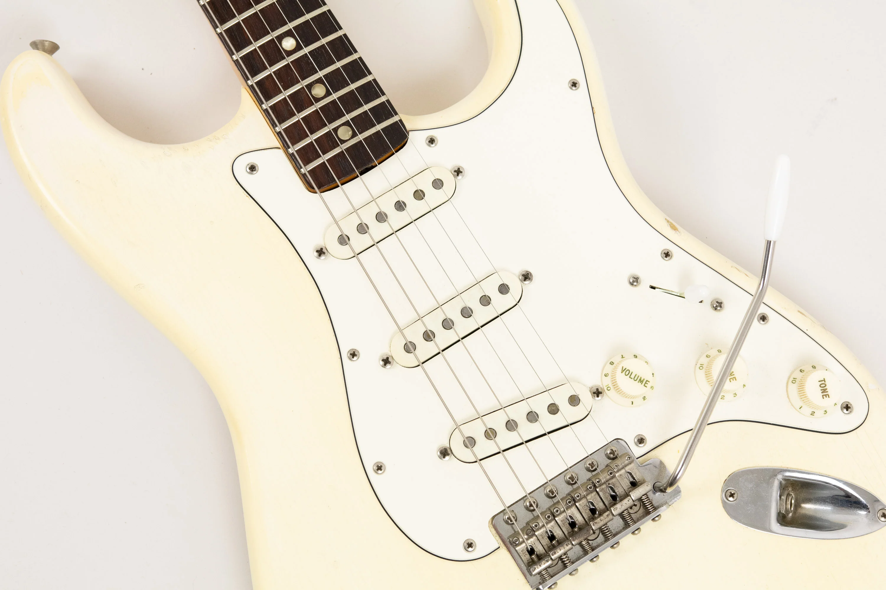 1966 Fender Stratocaster, Olympic White Refin - Image 16