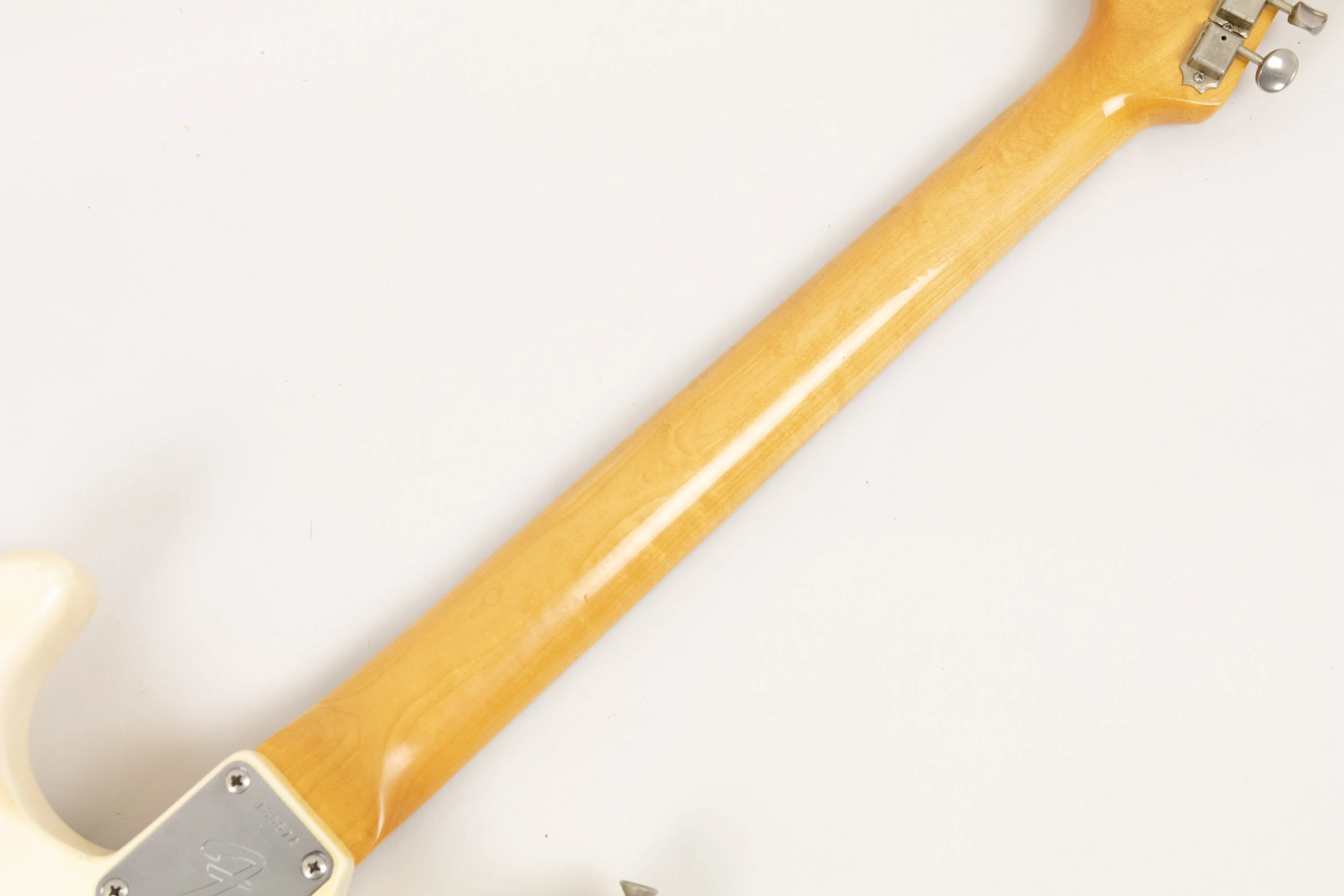 1966 Fender Stratocaster, Olympic White Refin - Image 18