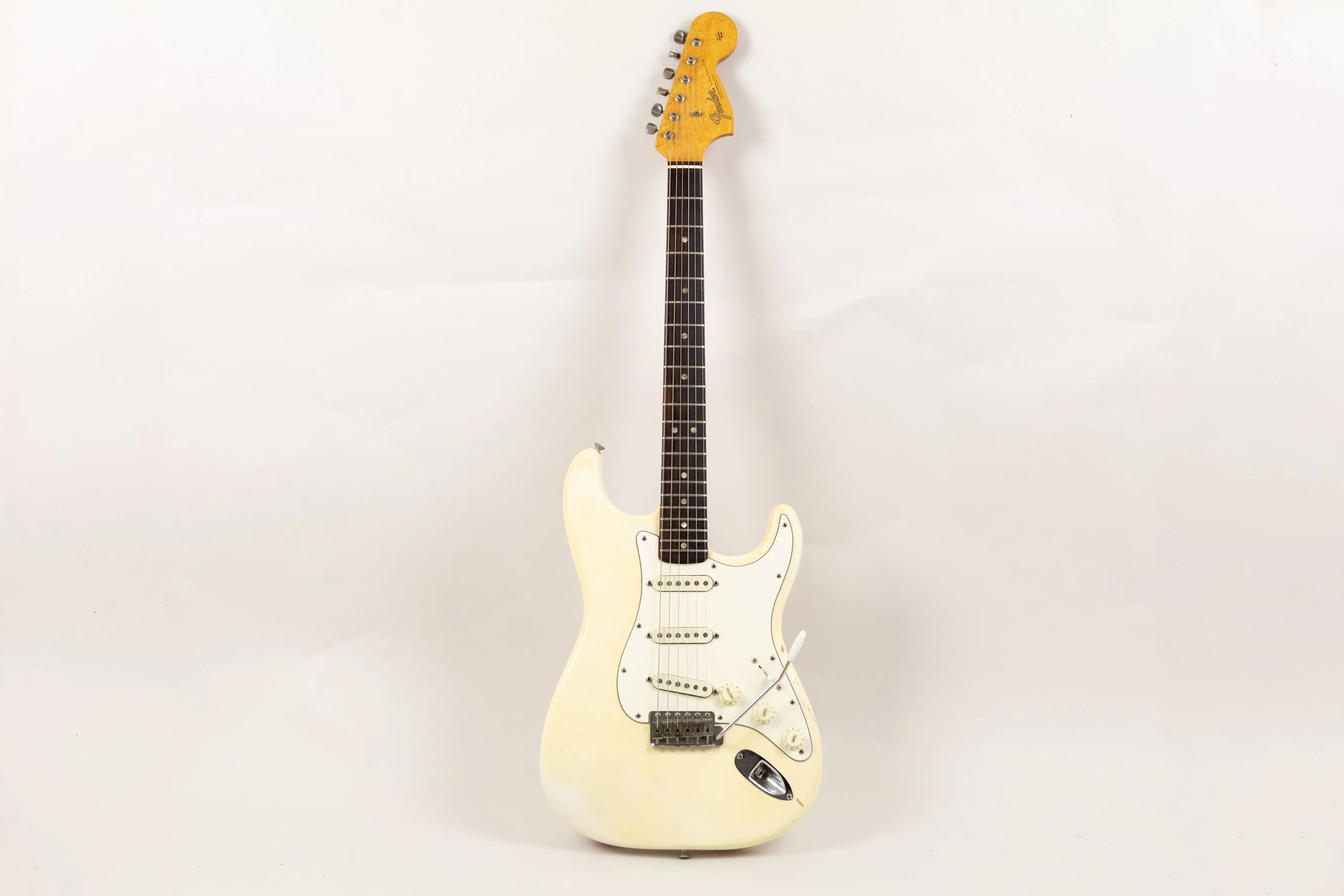 1966 Fender Stratocaster, Olympic White Refin - Image 3