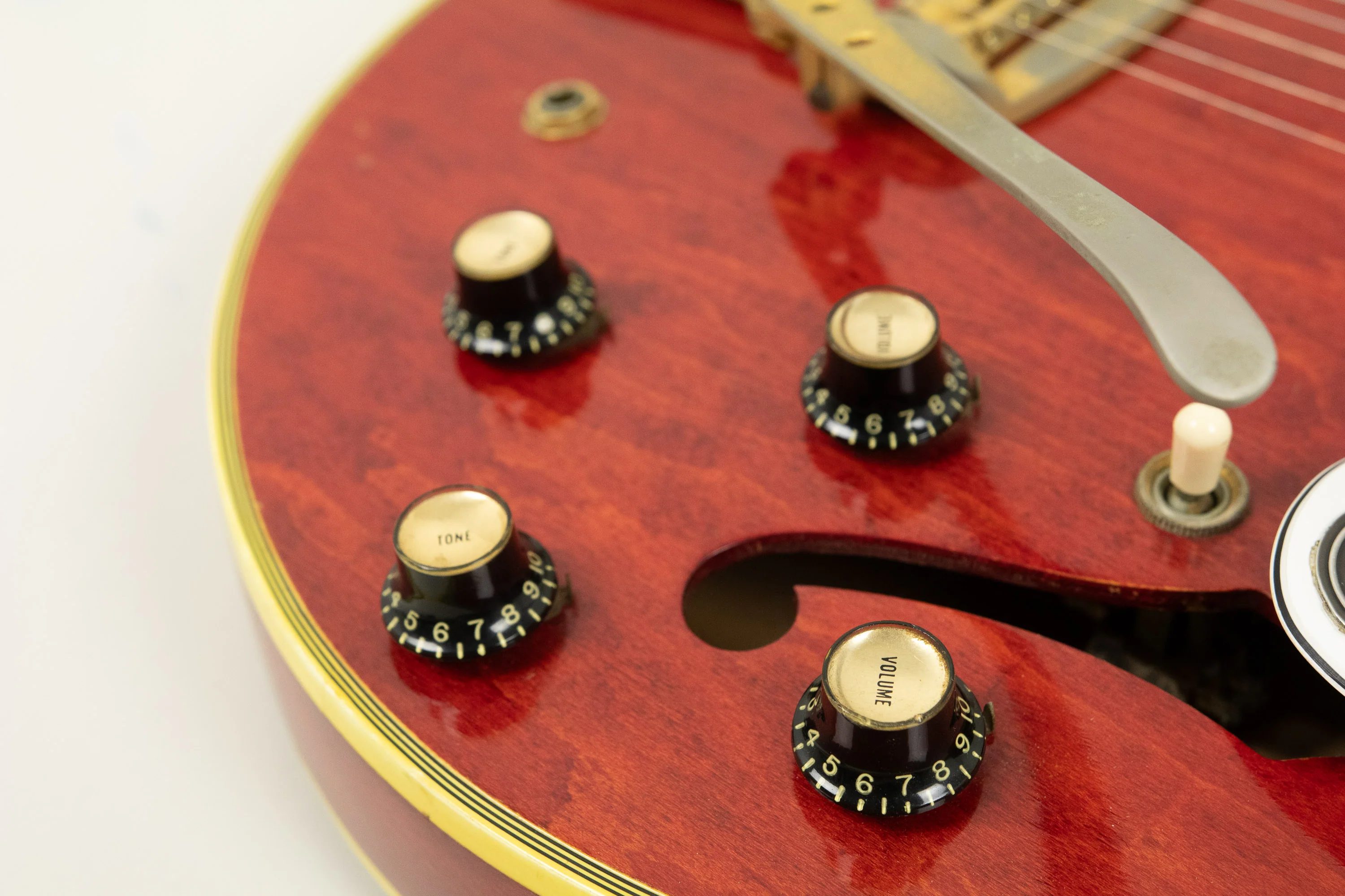 1967 Epiphone E-212T Sheraton, Cherry - Image 15