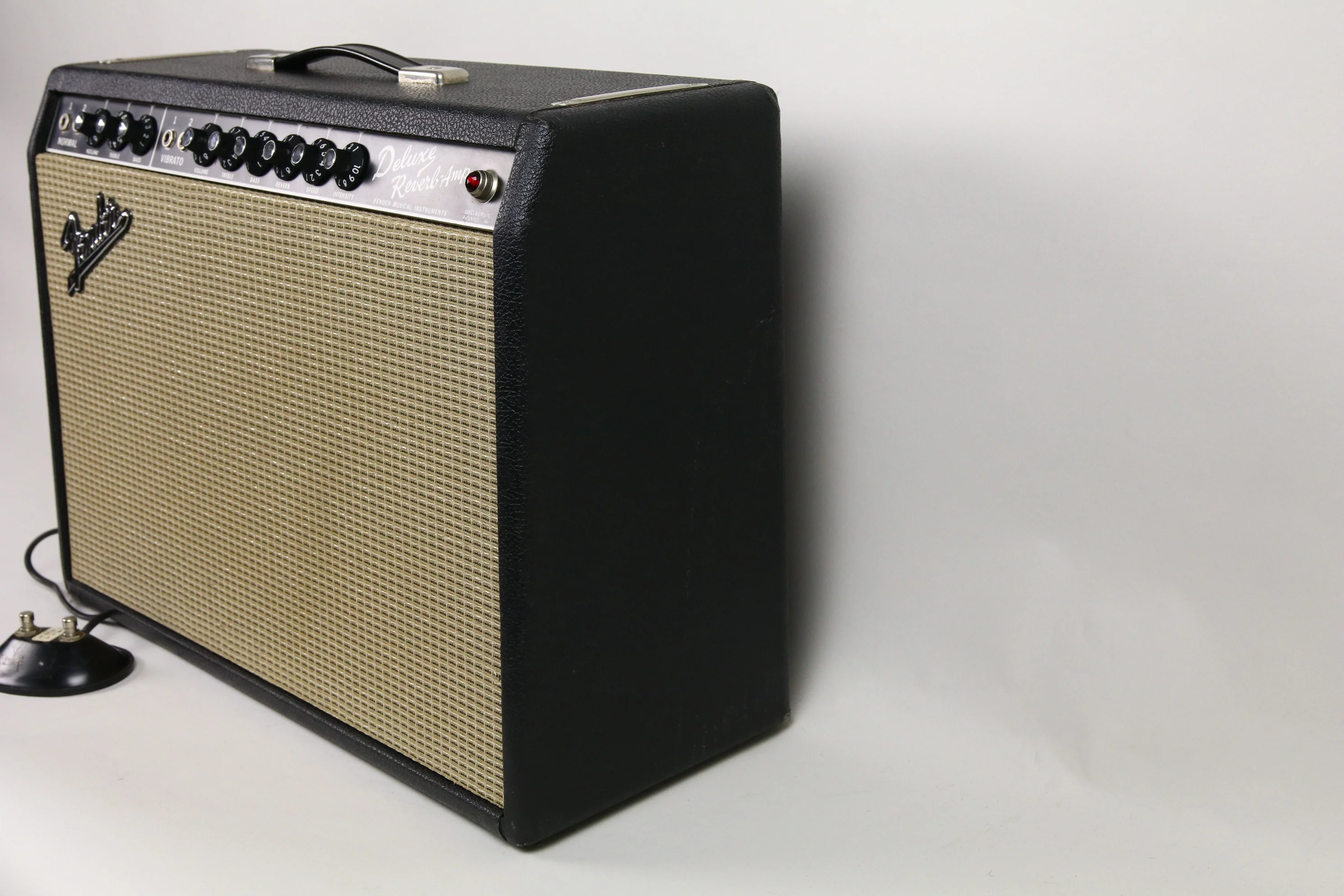 1967 Fender Deluxe Reverb, Black Panel - Image 7