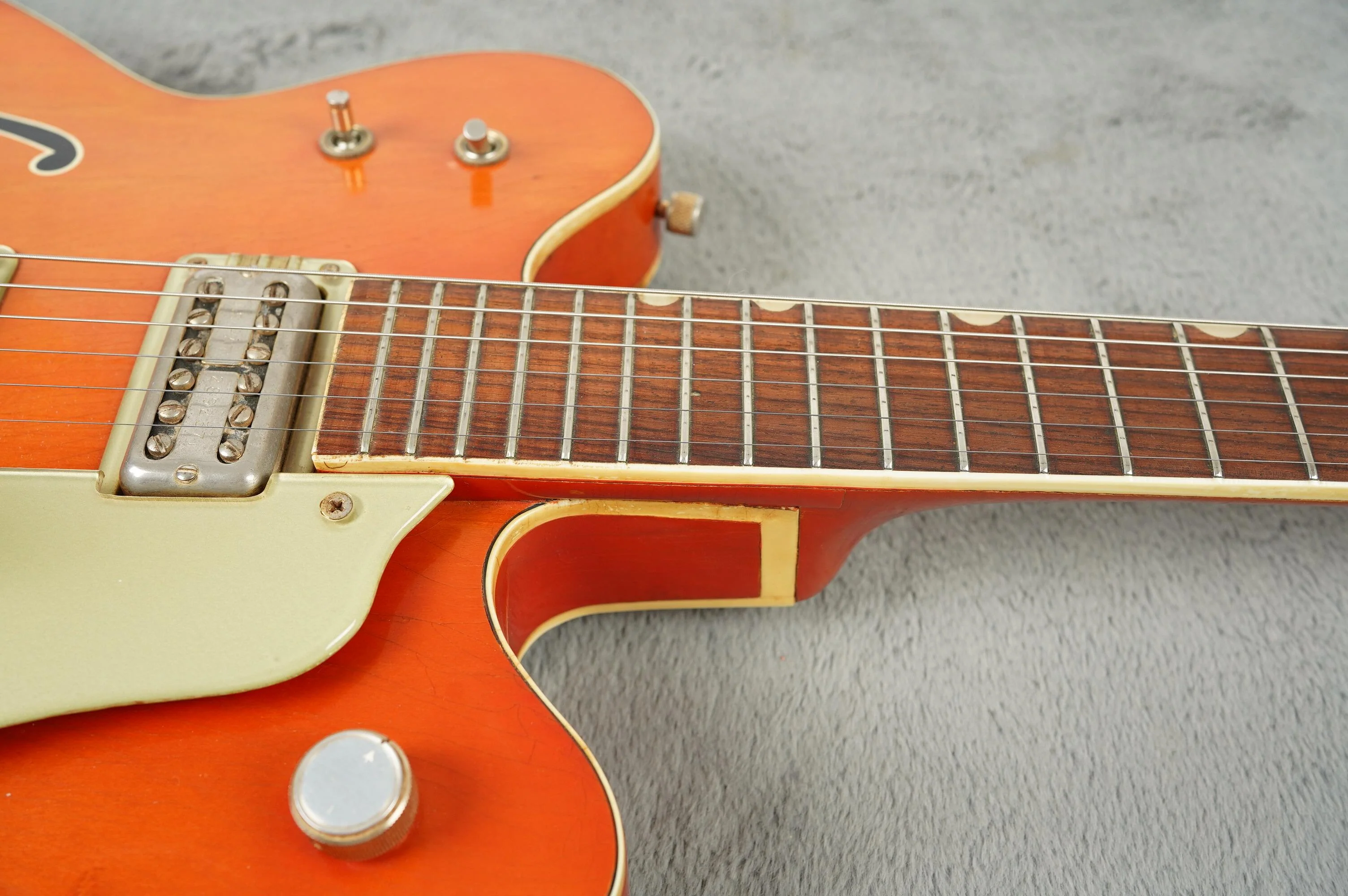 1967 Gretsch 6120 Nashville, Western Orange + OHSC - Image 11