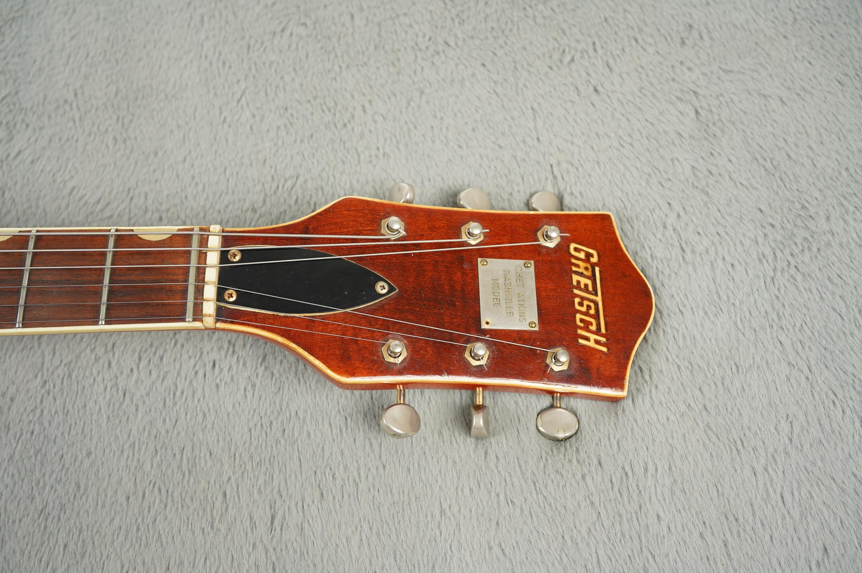 1967 Gretsch 6120 Nashville, Western Orange + OHSC - Image 15