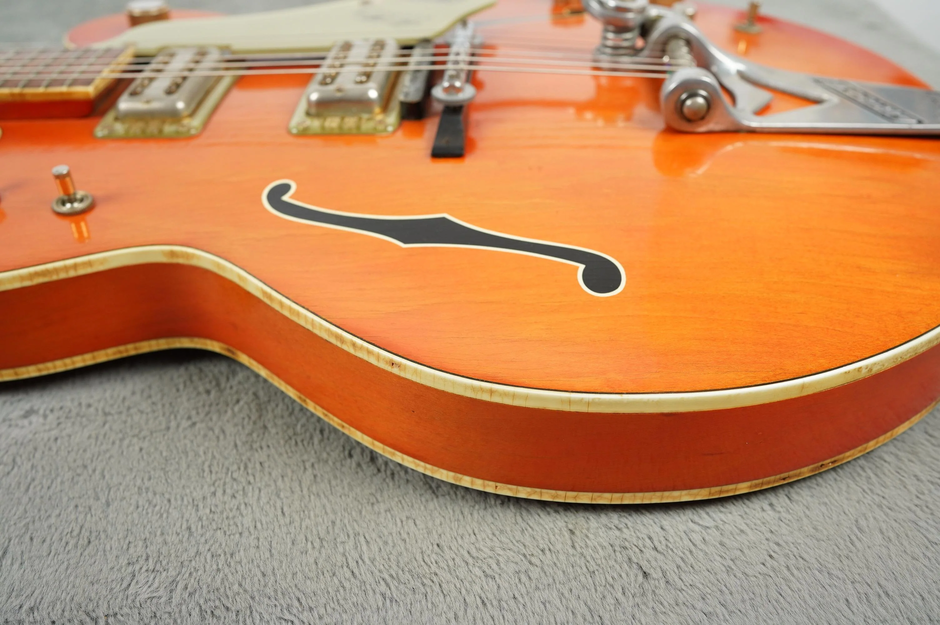 1967 Gretsch 6120 Nashville, Western Orange + OHSC - Image 17