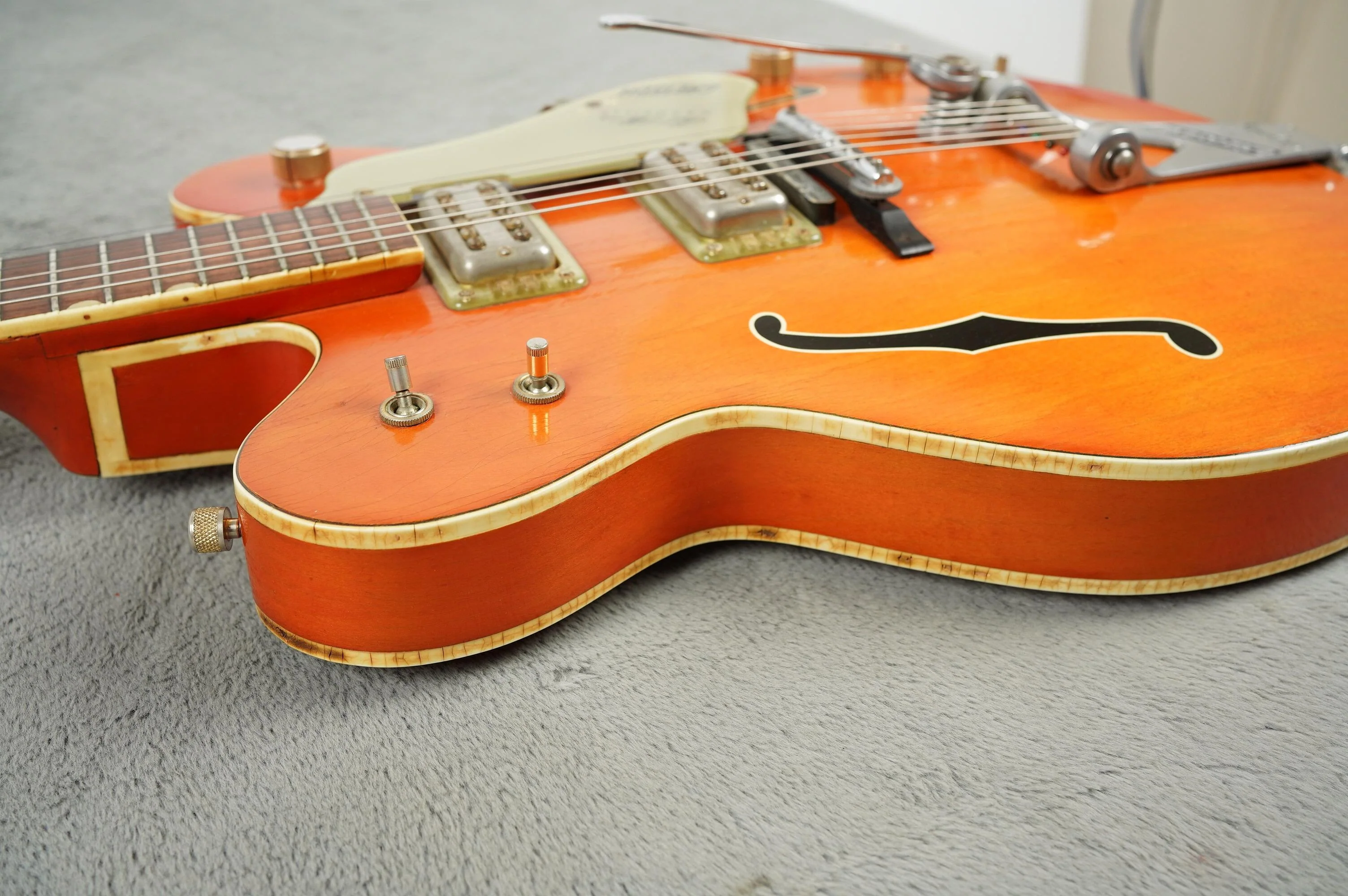 1967 Gretsch 6120 Nashville, Western Orange + OHSC - Image 18