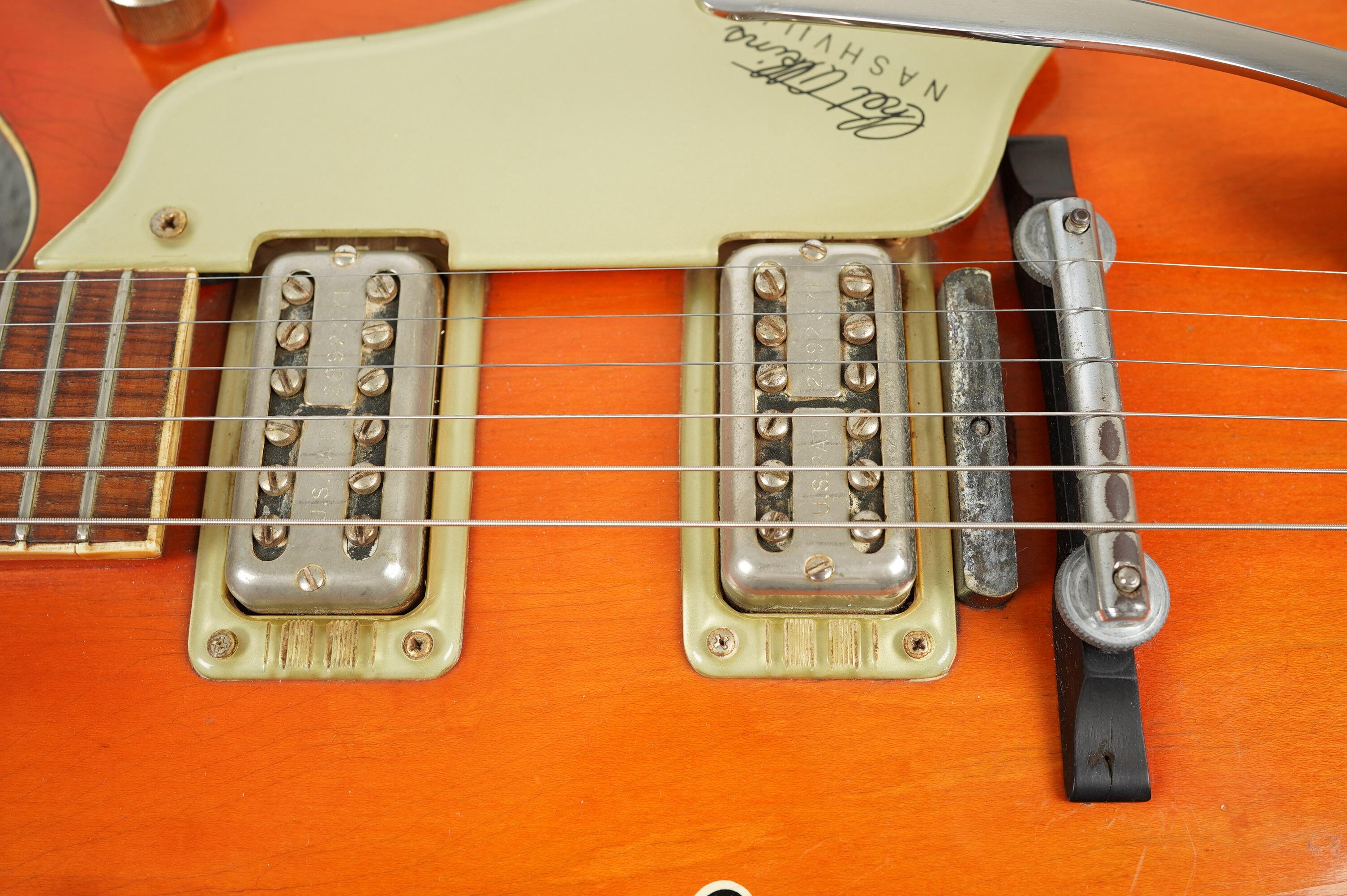 1967 Gretsch 6120 Nashville, Western Orange + OHSC - Image 21