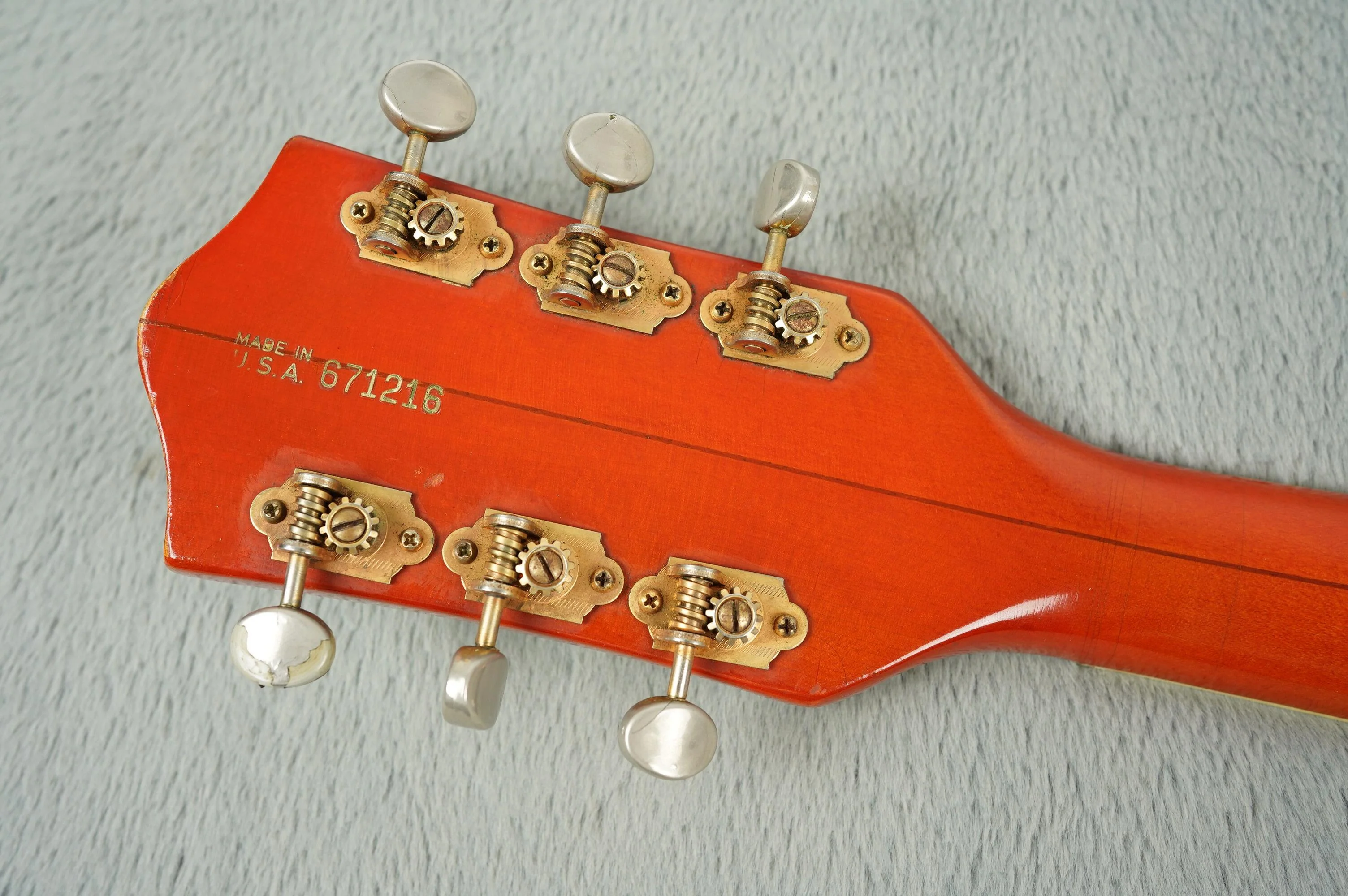 1967 Gretsch 6120 Nashville, Western Orange + OHSC - Image 32