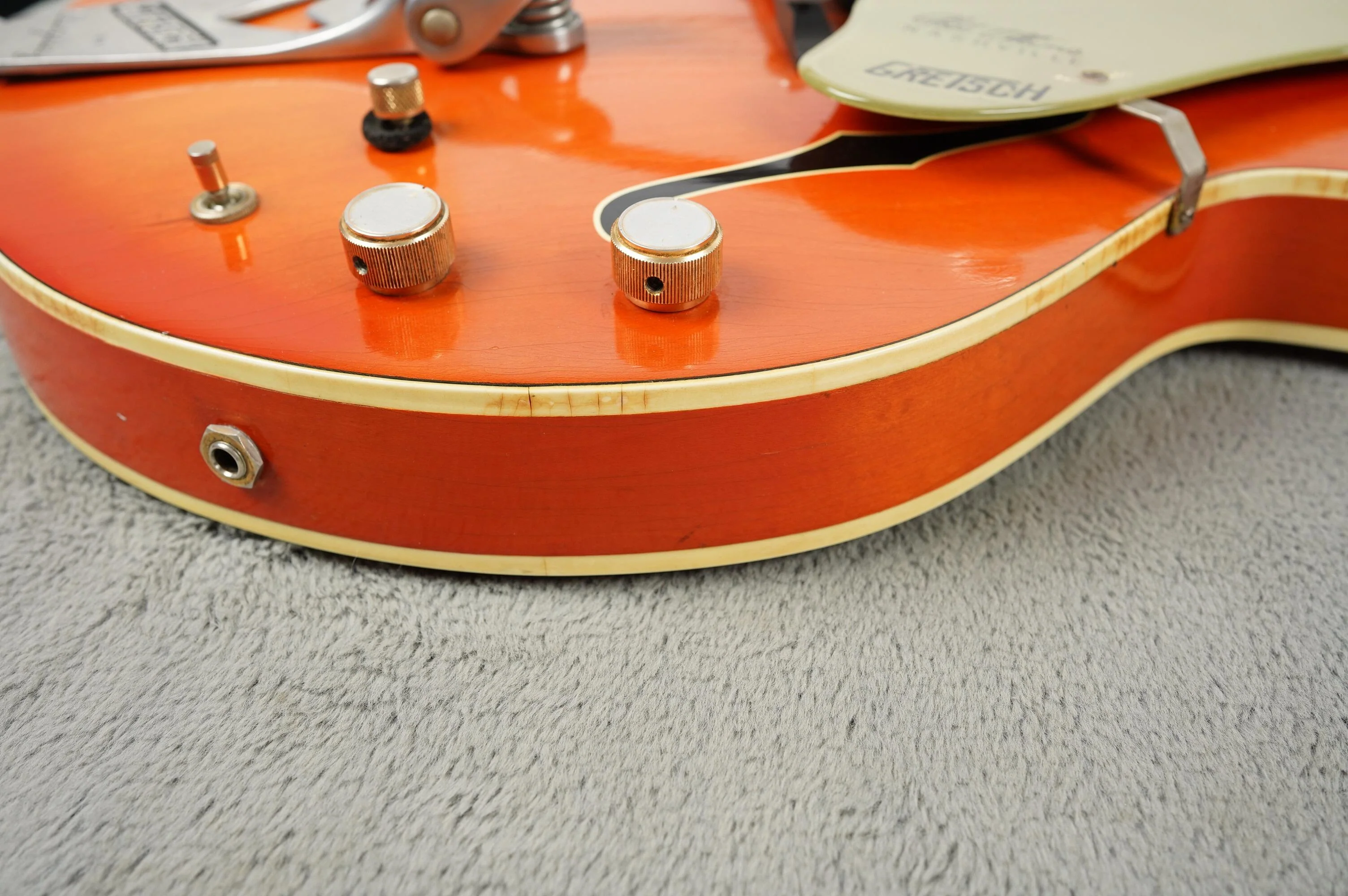 1967 Gretsch 6120 Nashville, Western Orange + OHSC - Image 5