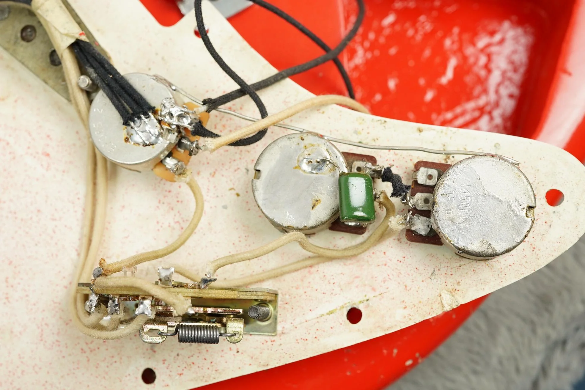 1968 Fender Stratocaster, Refin Red - Image 41