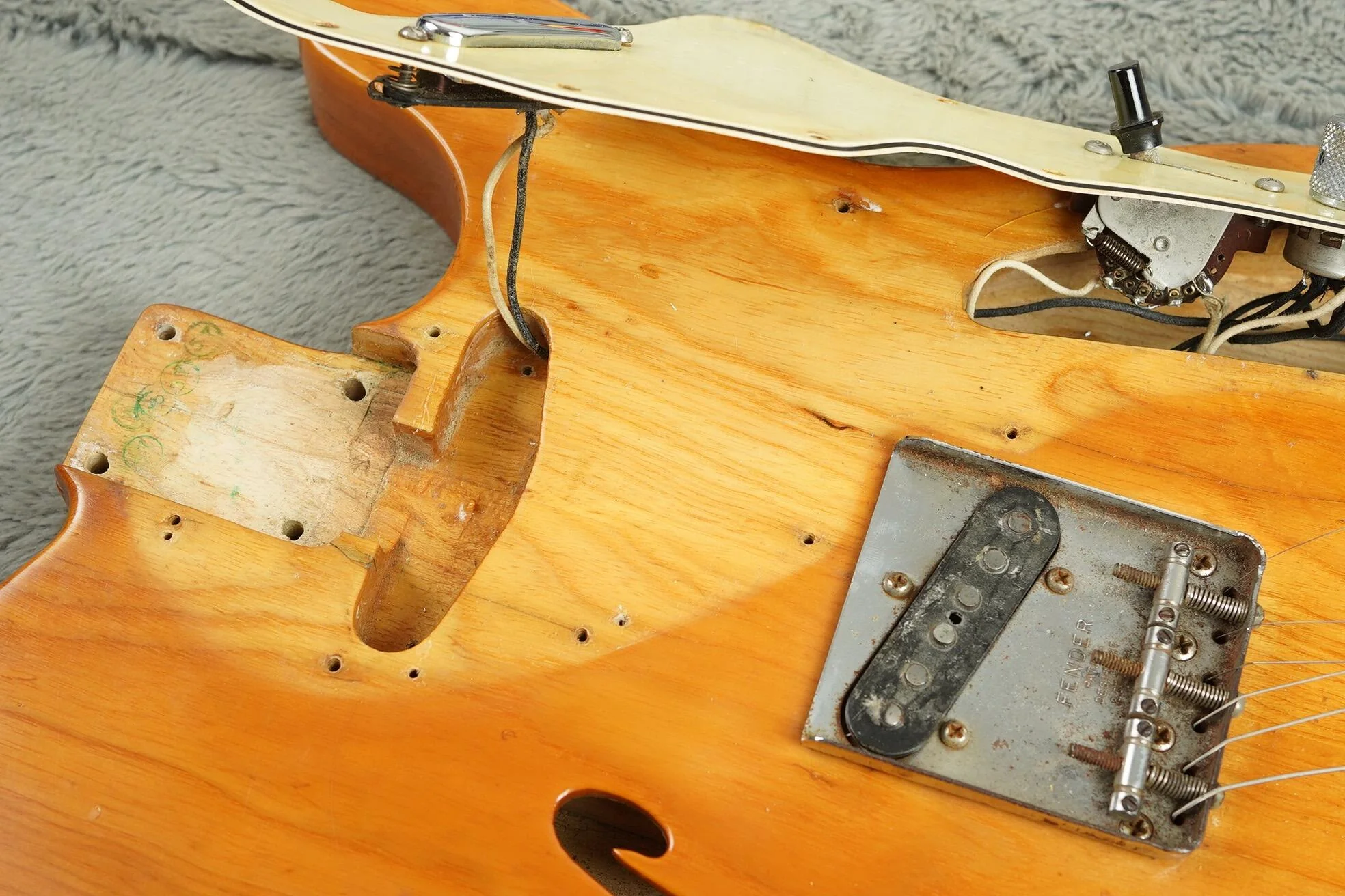 1968 Fender Telecaster Thinline + OHSC - Image 35