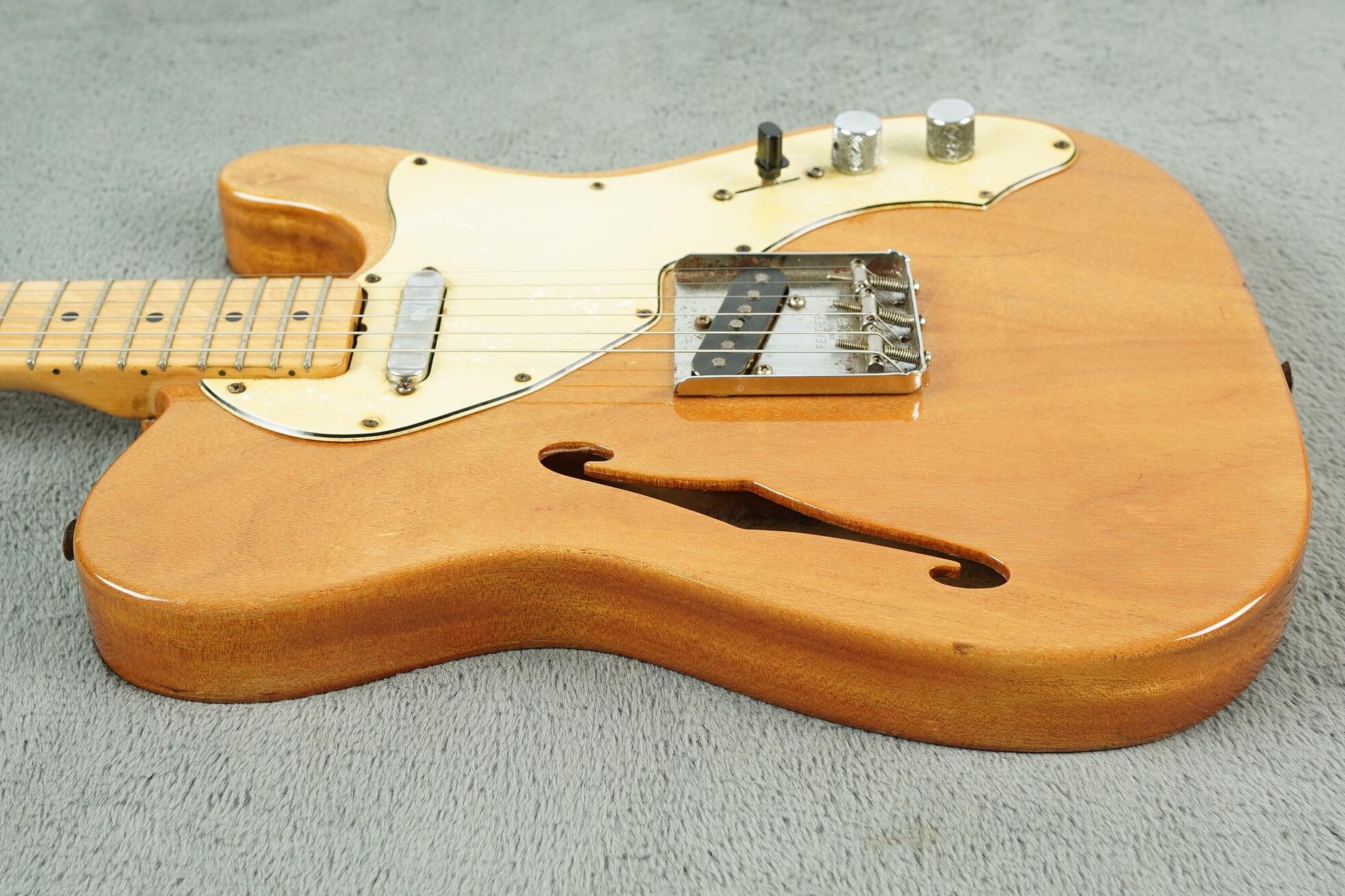 1968 Fender Telecaster Type 1 Thinline, Mahogany + OHSC - Image 10