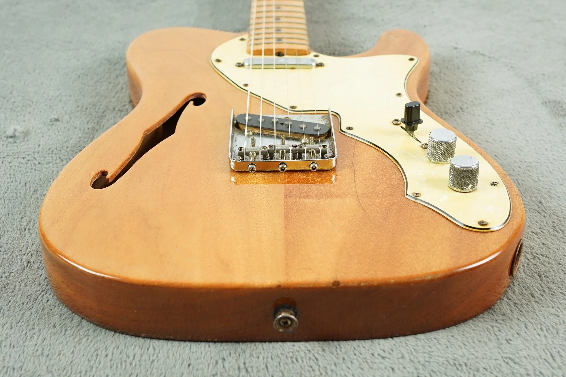 1968 Fender Telecaster Type 1 Thinline, Mahogany + OHSC - Image 11