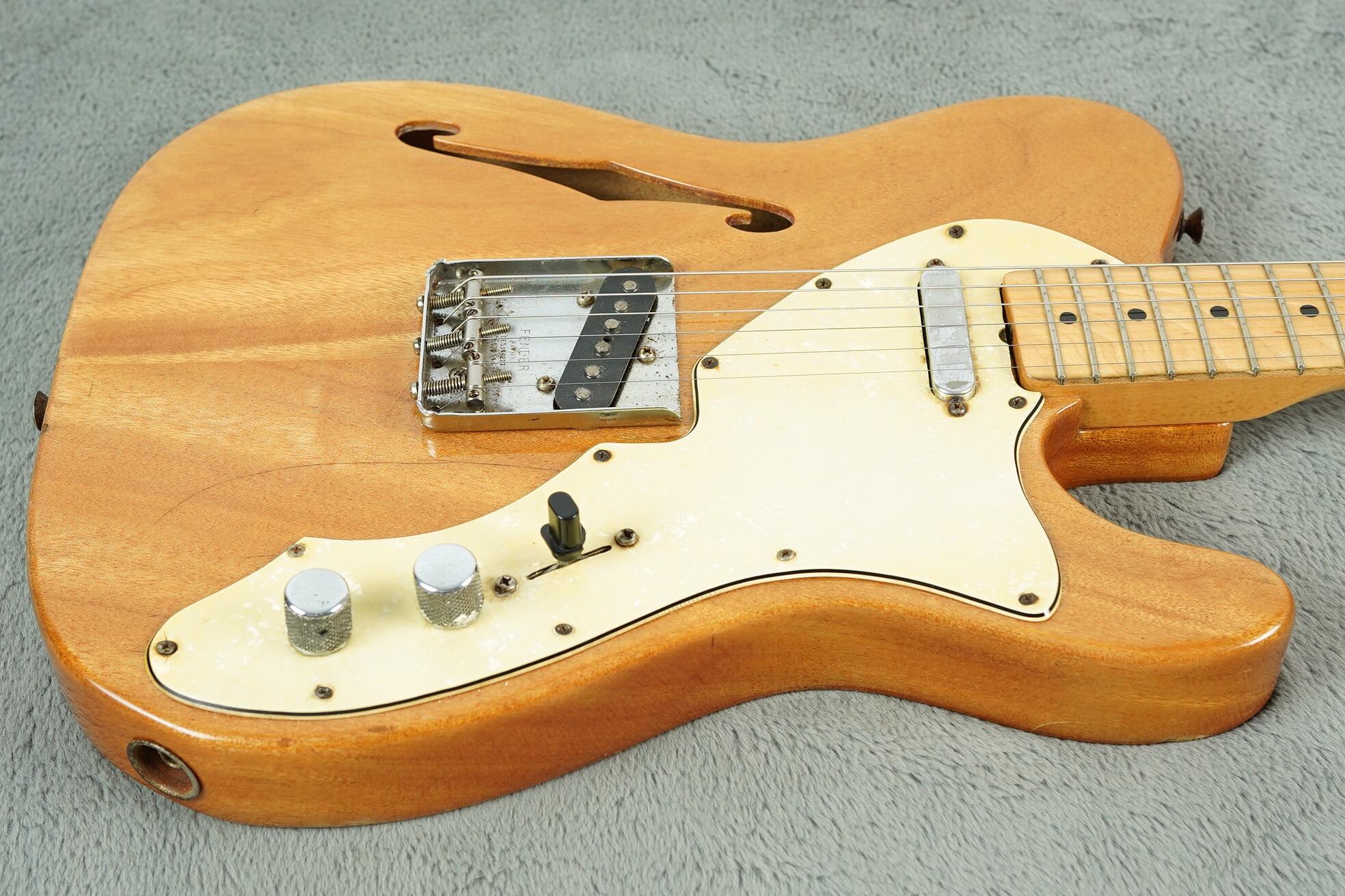 1968 Fender Telecaster Type 1 Thinline, Mahogany + OHSC - Image 13