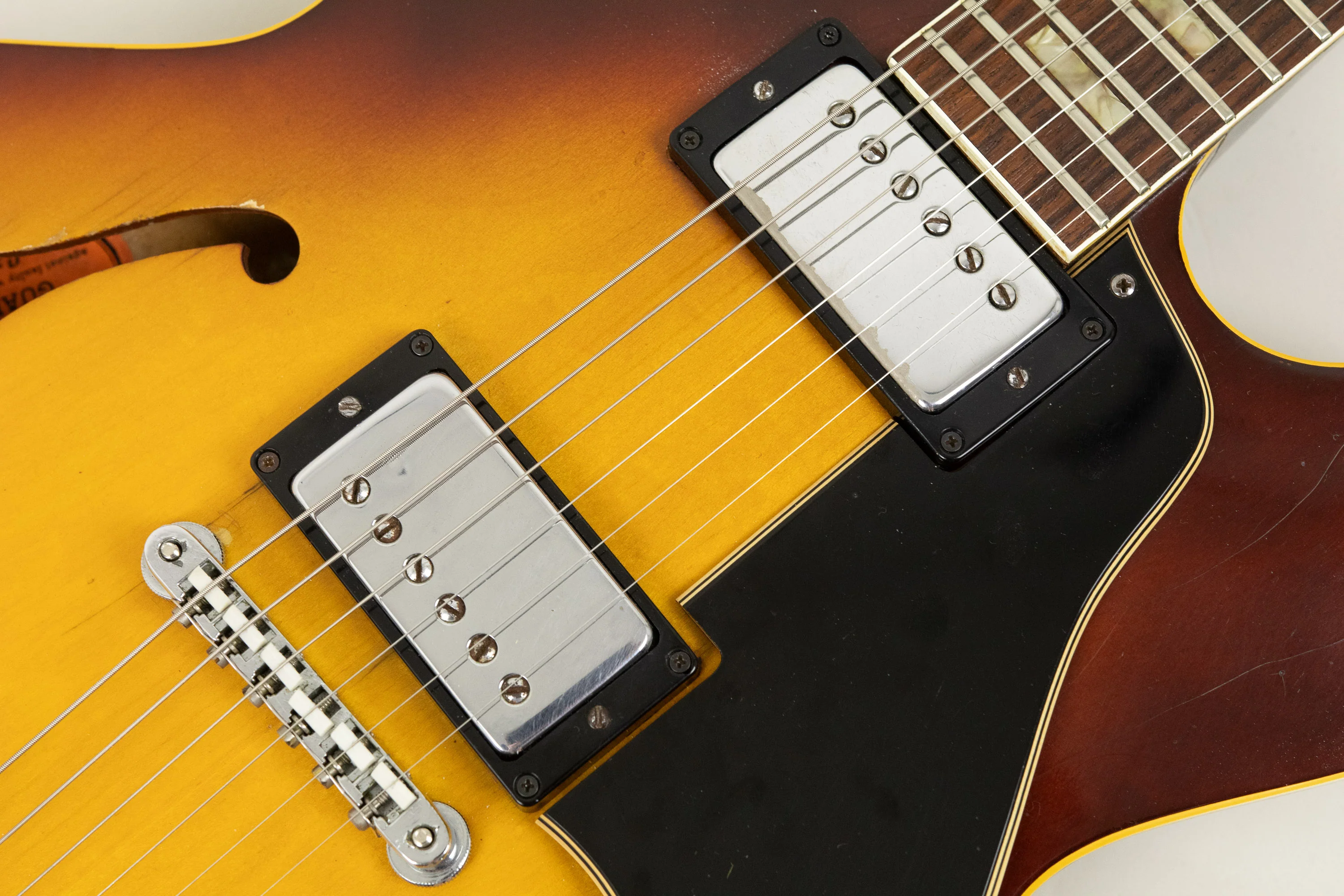 1968 Gibson ES-335TD, Sunburst - Image 12