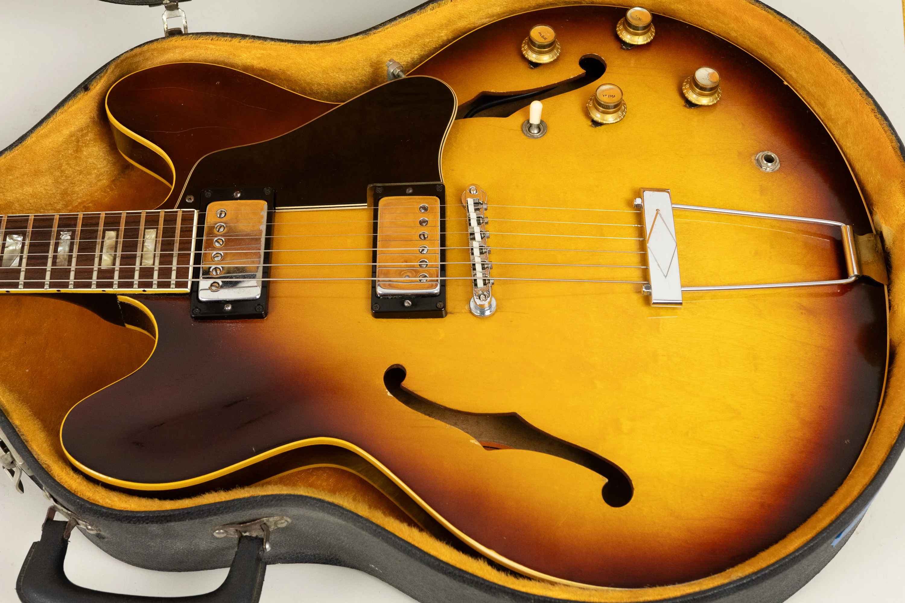 1968 Gibson ES-335TD, Sunburst - Image 9
