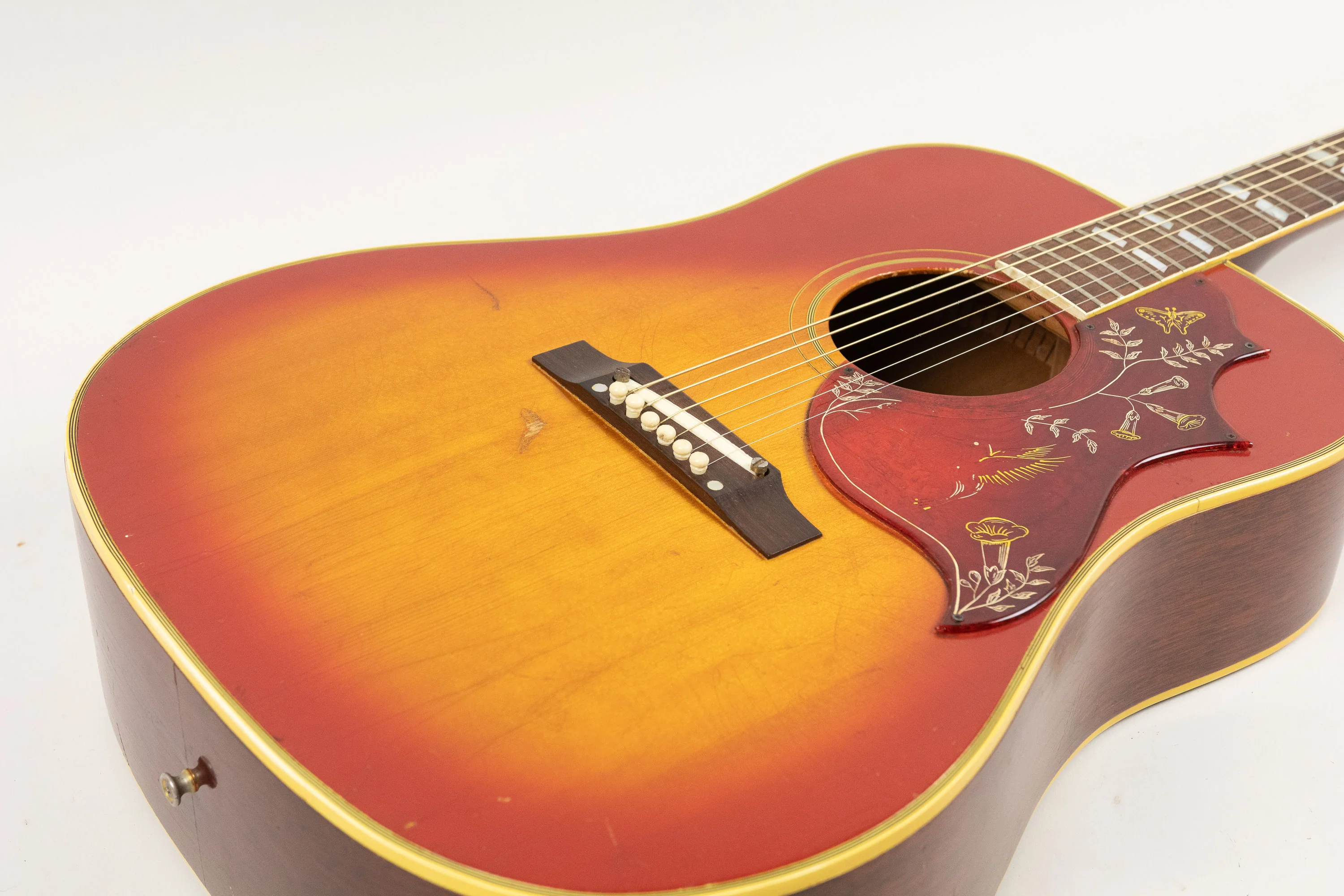 1968 Gibson Hummingbird, Sunburst - Image 10