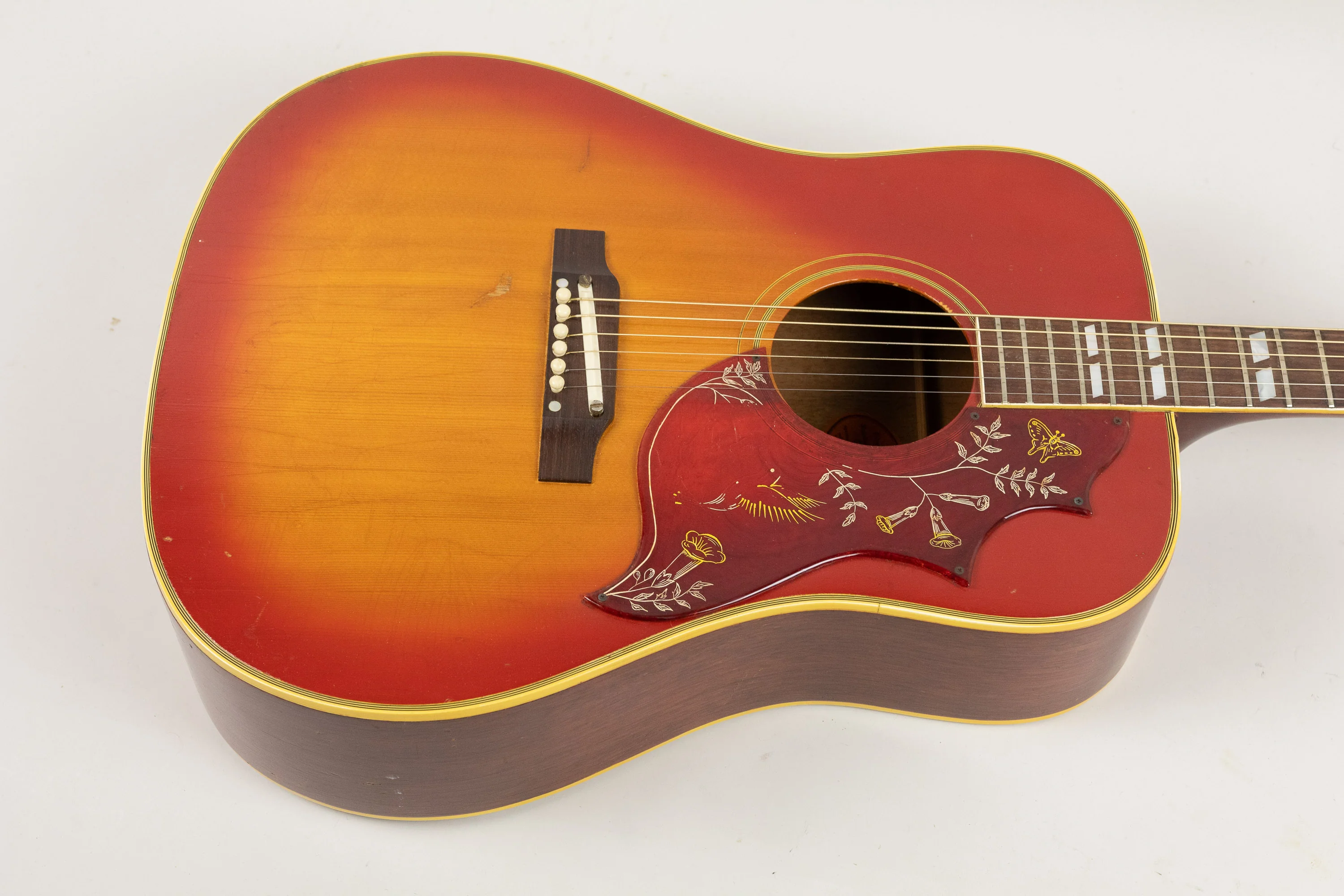 1968 Gibson Hummingbird, Sunburst - Image 11
