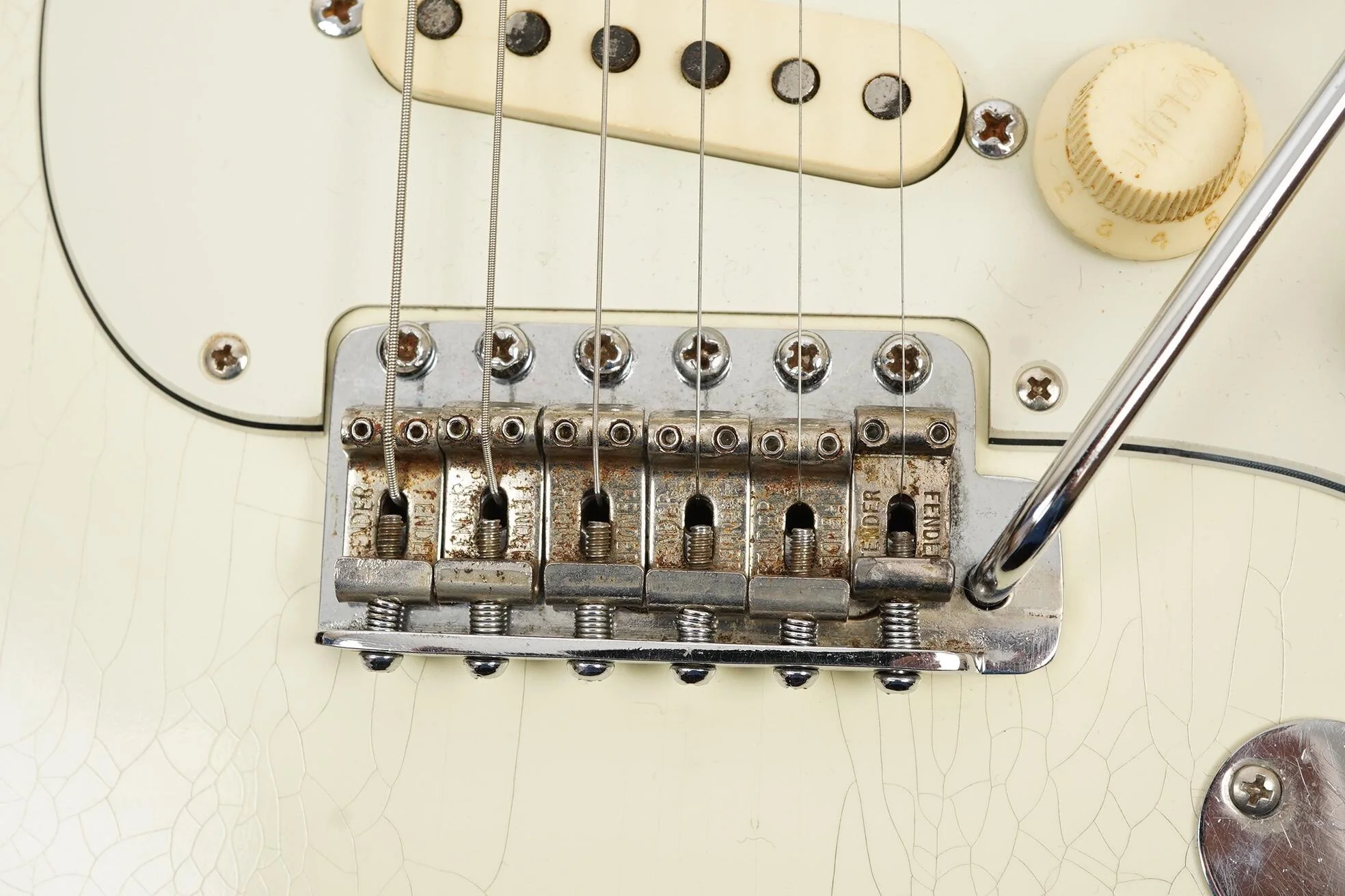 1969 Fender Stratocaster, Refin White - Image 10
