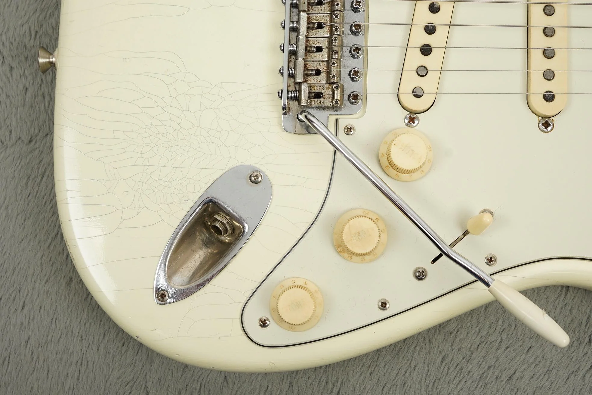 1969 Fender Stratocaster, Refin White - Image 17