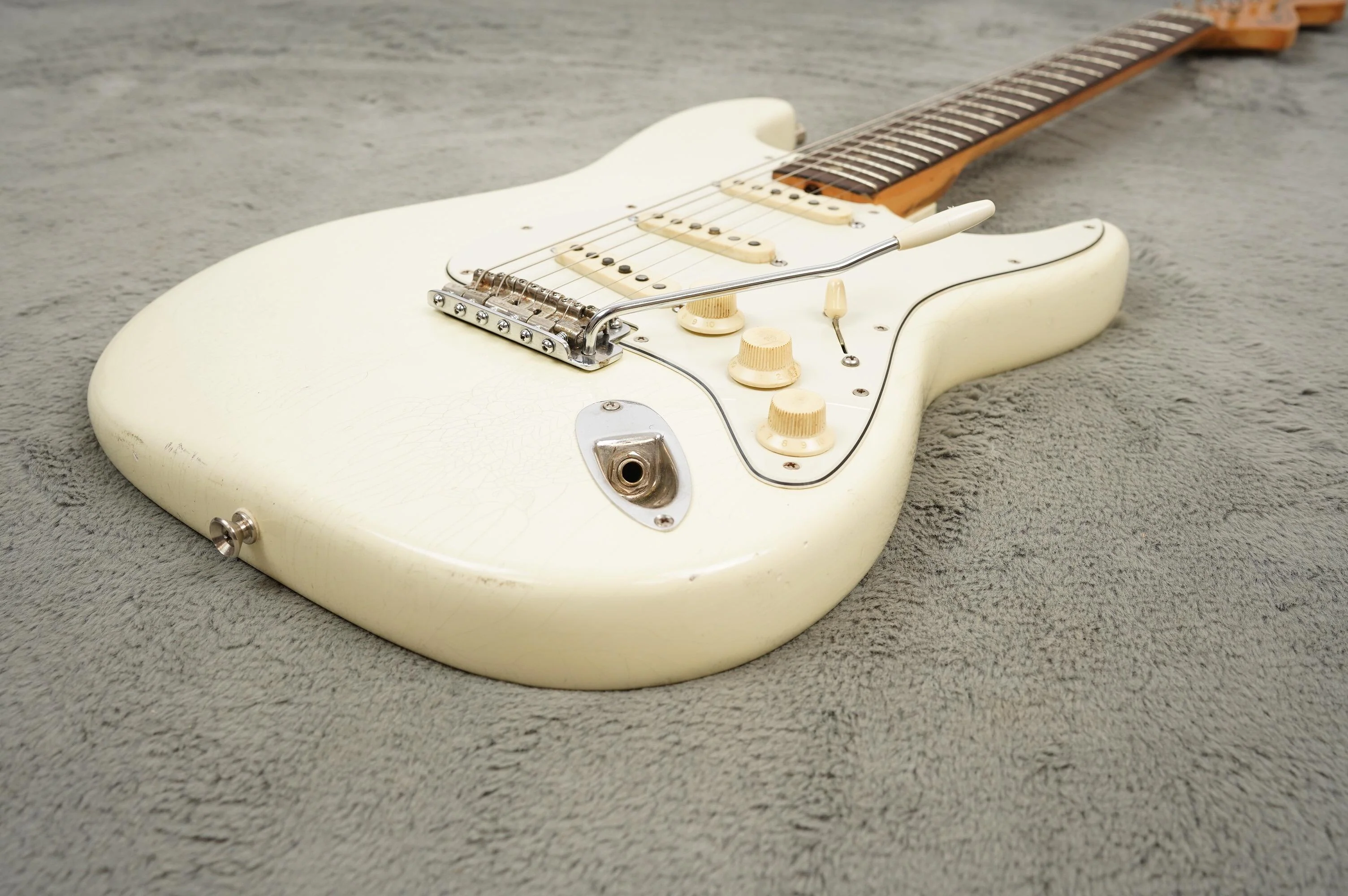 1969 Fender Stratocaster, Refin White - Image 6