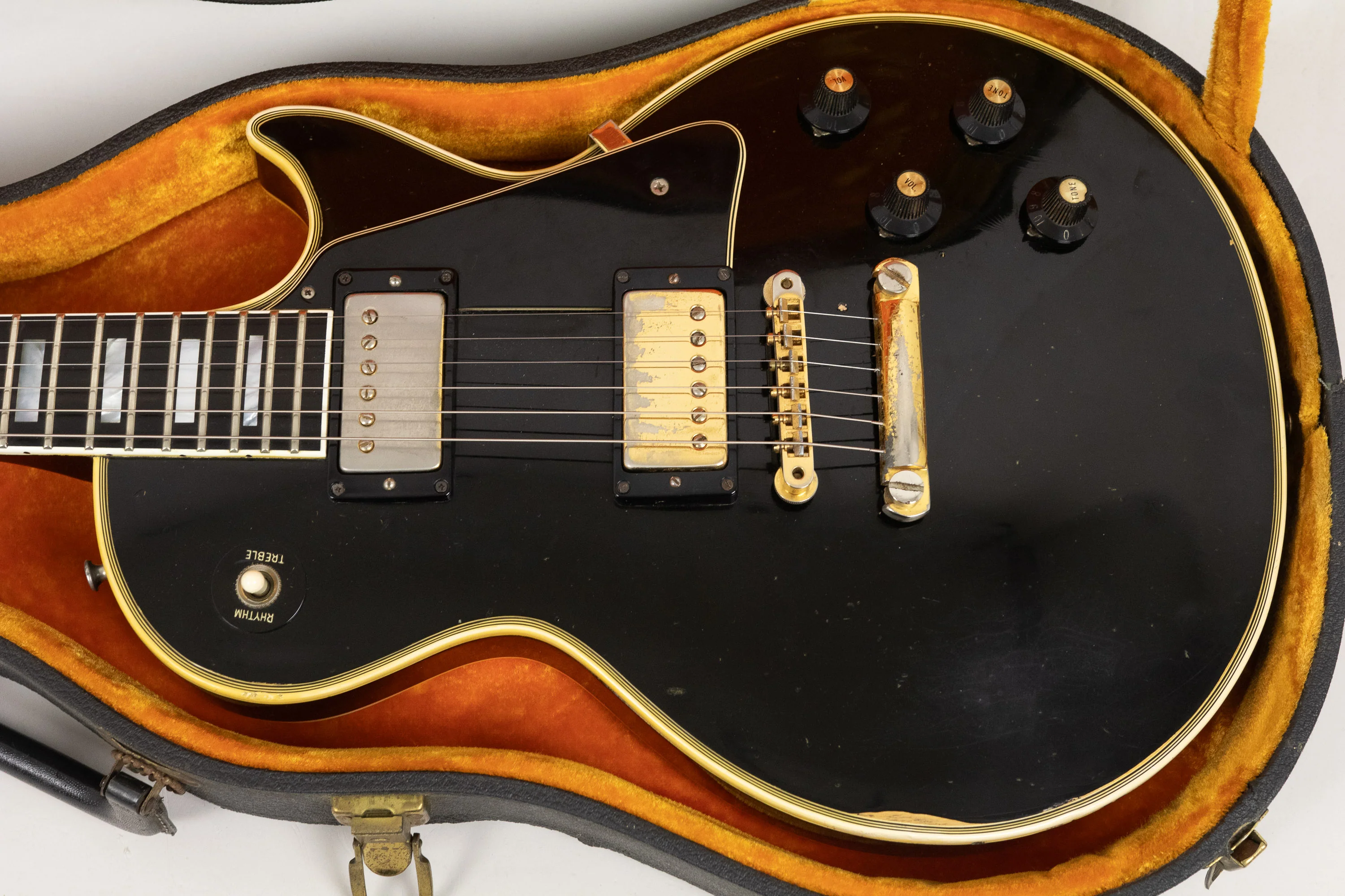 1969 Gibson Les Paul Custom, Black - Image 7