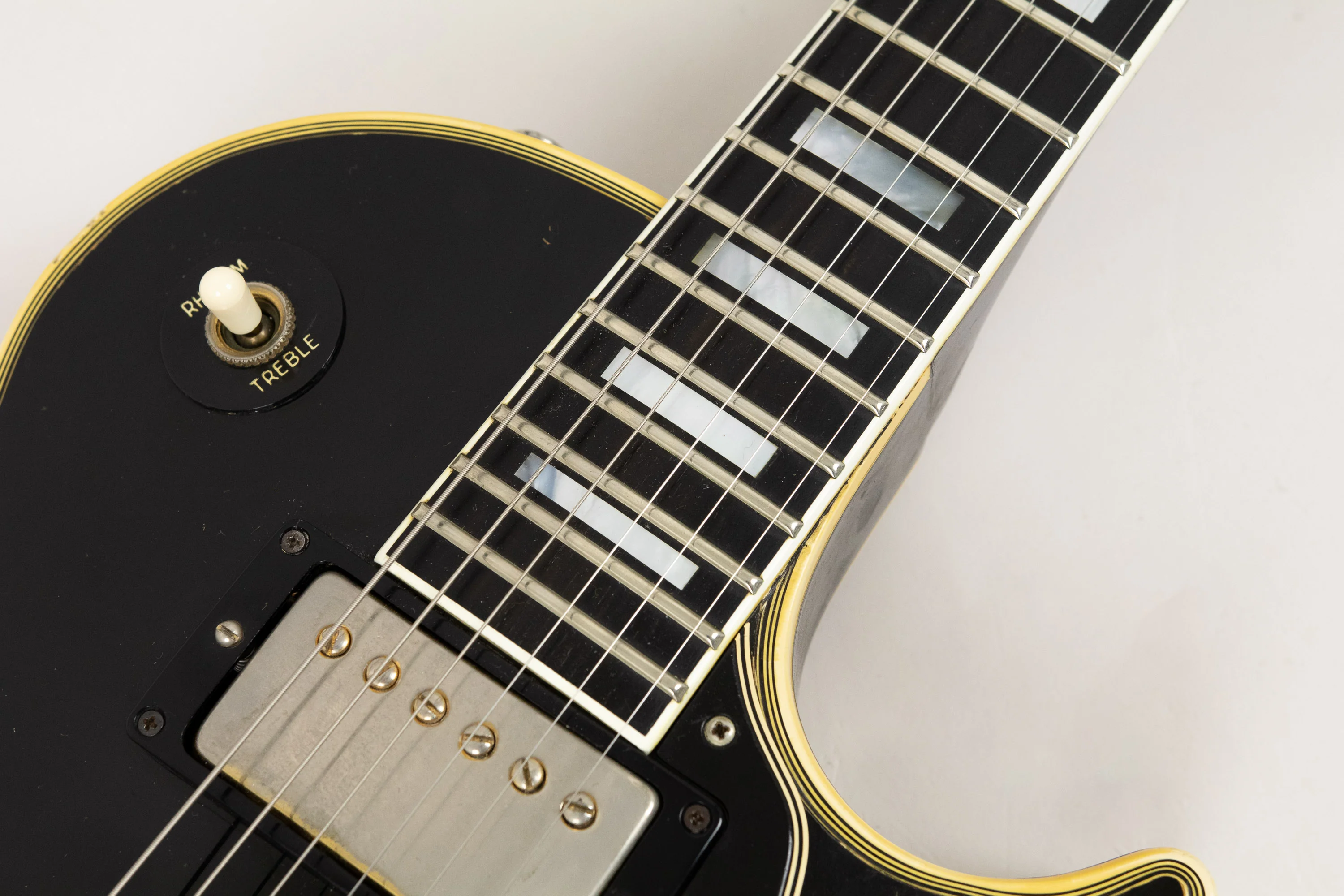 1969 Gibson Les Paul Custom, Black - Image 9