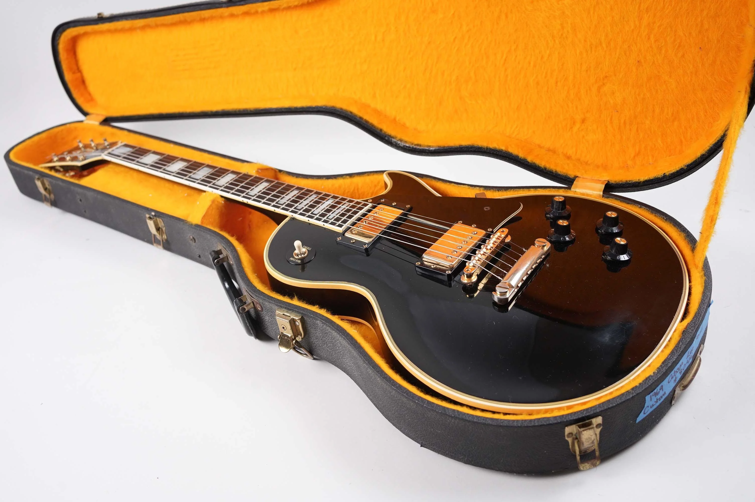 1969 Gibson Les Paul Custom, Black - Image 4