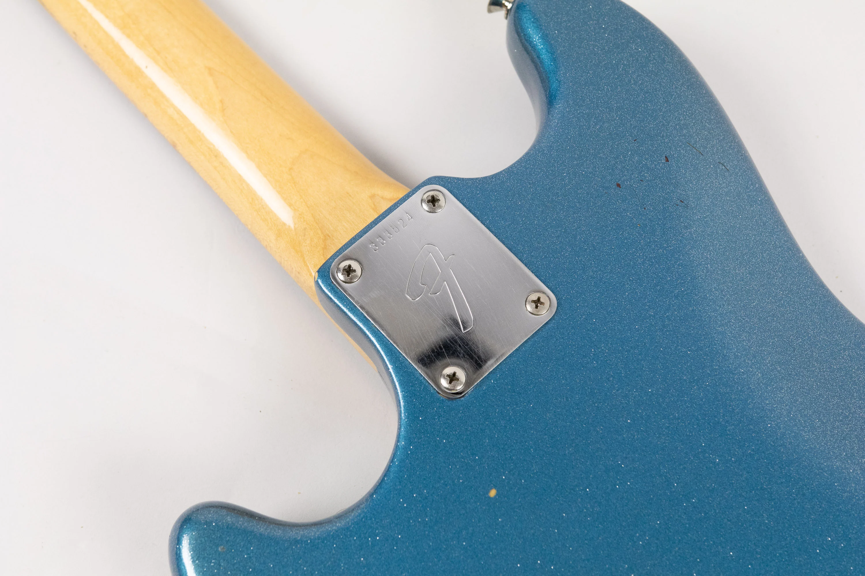1971 Fender Mustang Bass, Blue Sparkle - Image 17