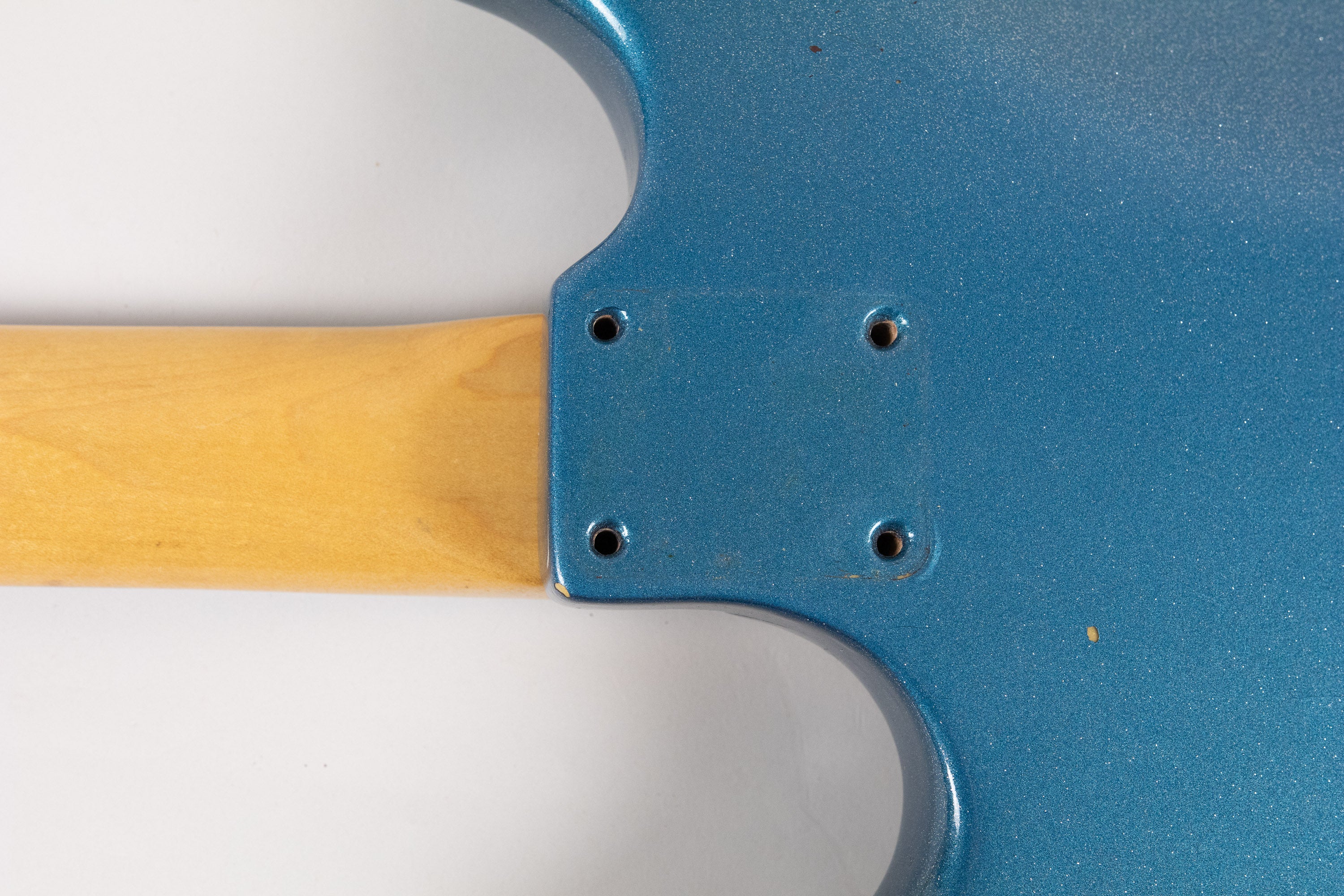1971 Fender Mustang Bass, Blue Sparkle - Image 22