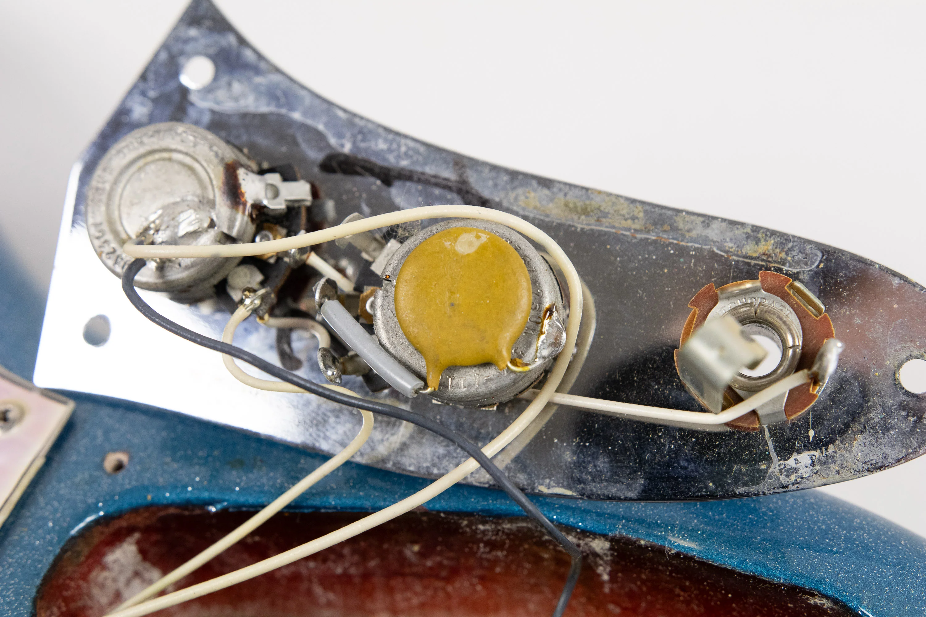 1971 Fender Mustang Bass, Blue Sparkle - Image 24