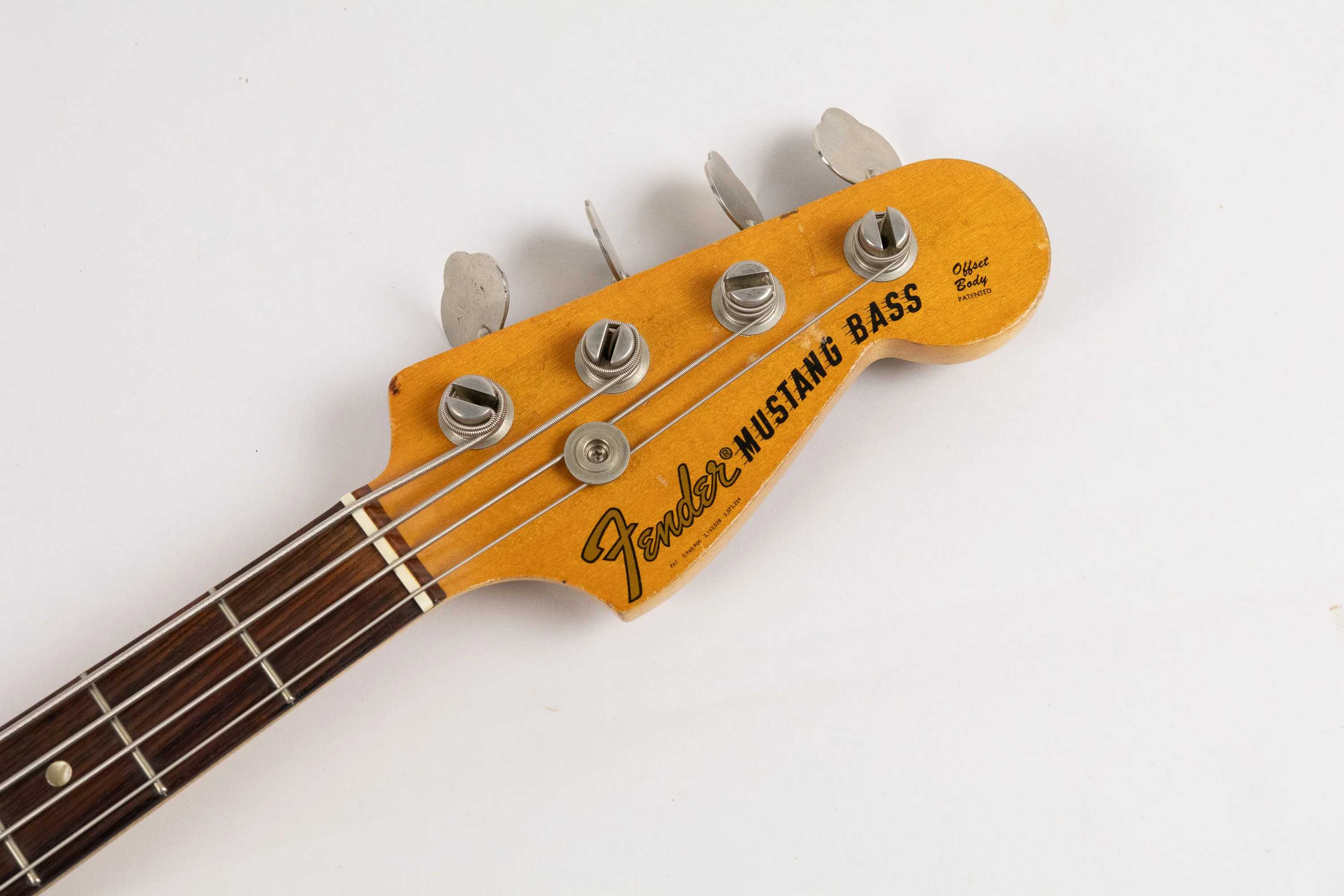 1971 Fender Mustang Bass, Blue Sparkle - Image 6
