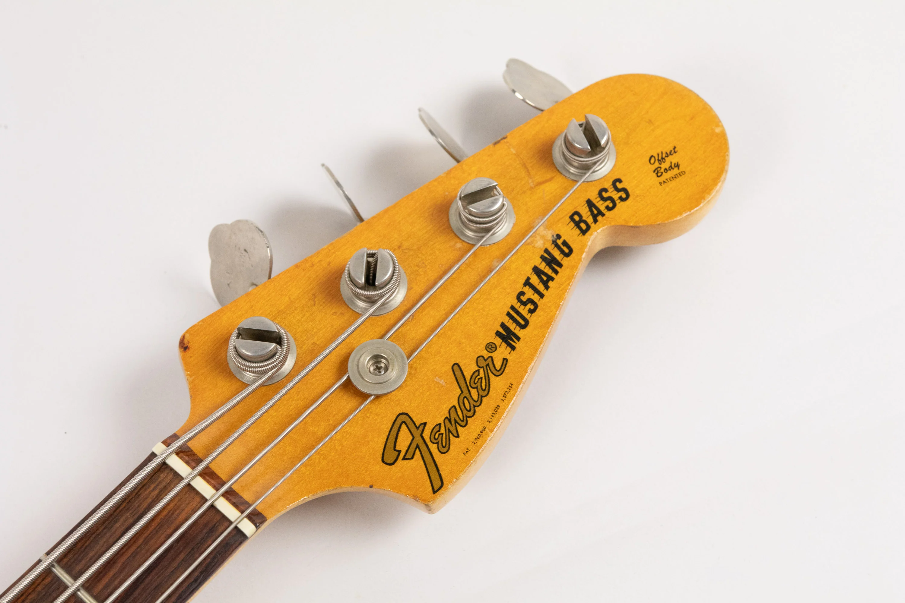 1971 Fender Mustang Bass, Blue Sparkle - Image 7