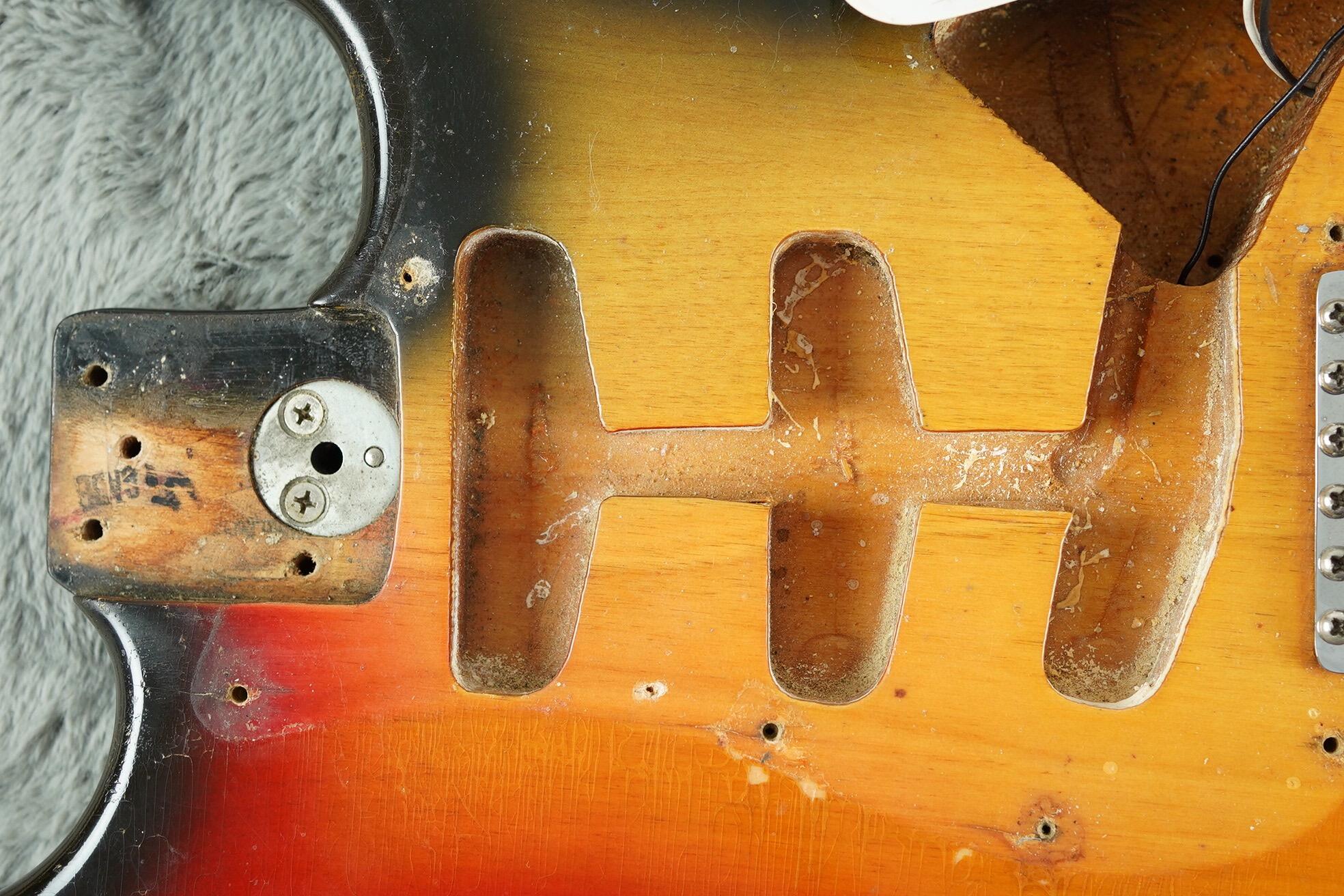 1972 Fender Stratocaster, Sunburst + OHSC + TAGS - Image 38
